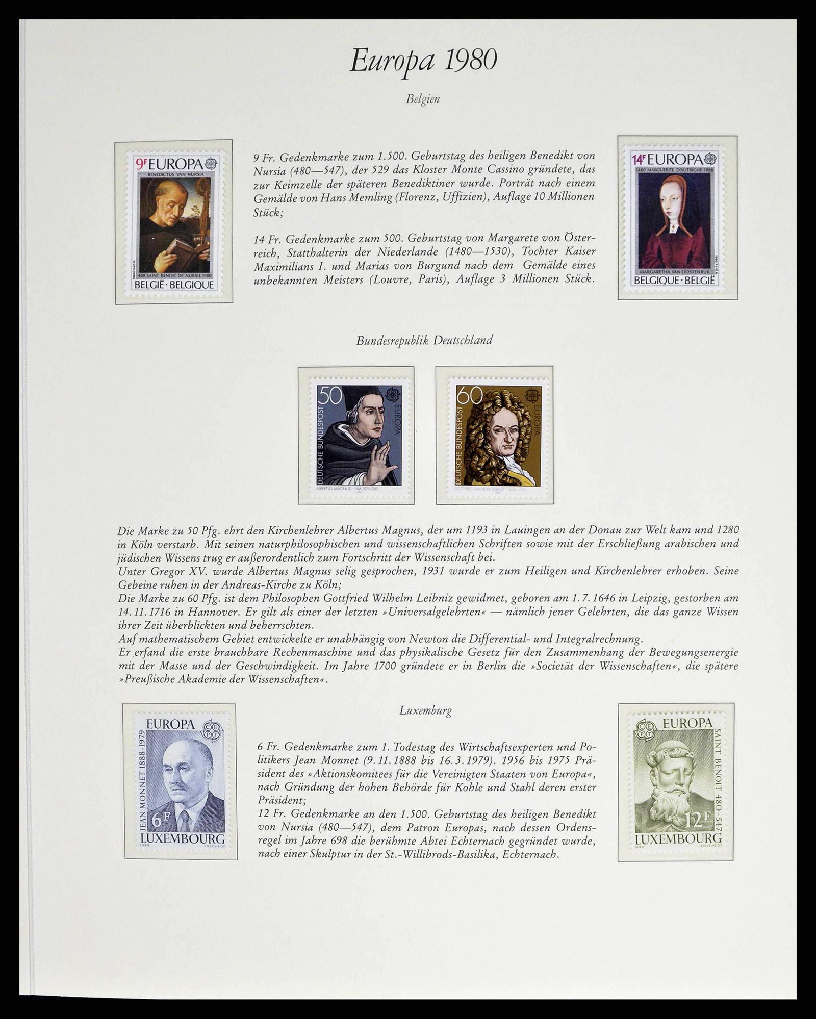 38403 0021 - Postzegelverzameling 38403 Europa Cept 1979-2006.