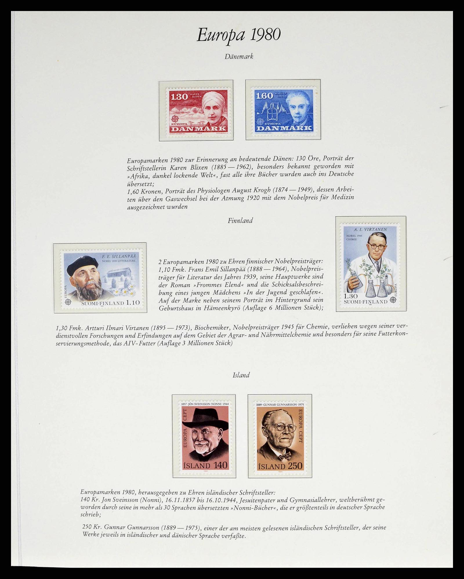 38403 0022 - Postzegelverzameling 38403 Europa Cept 1979-2006.