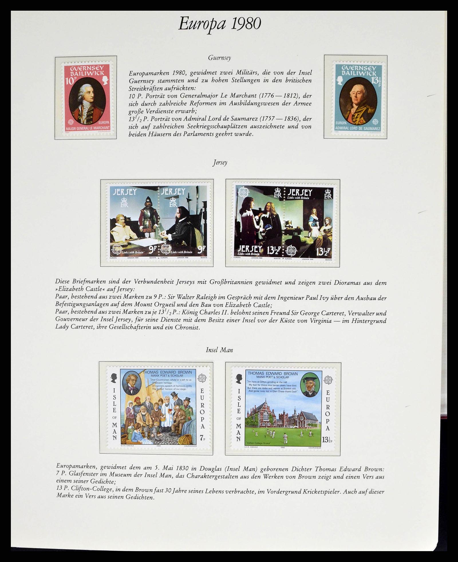 38403 0024 - Postzegelverzameling 38403 Europa Cept 1979-2006.