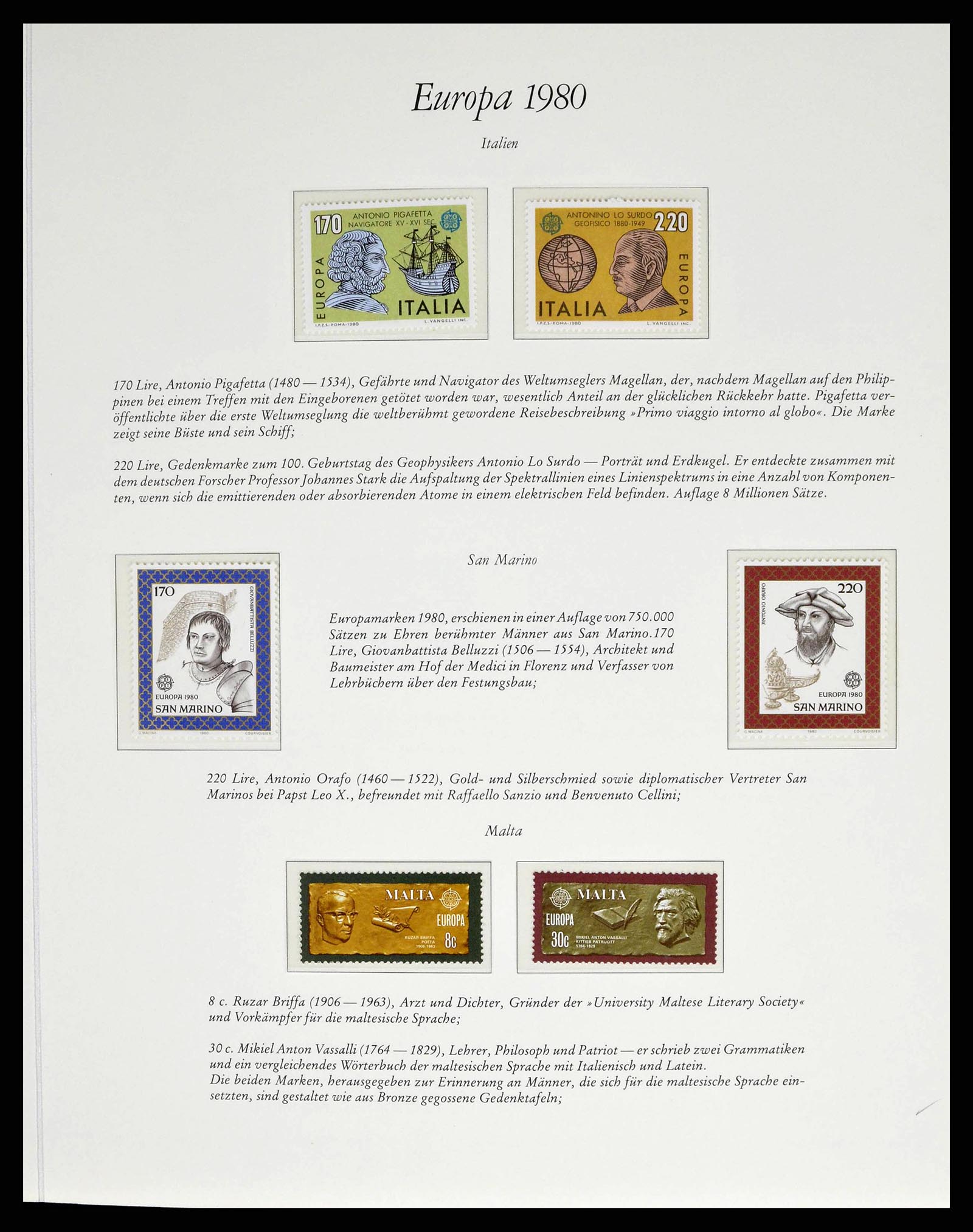 38403 0028 - Postzegelverzameling 38403 Europa Cept 1979-2006.