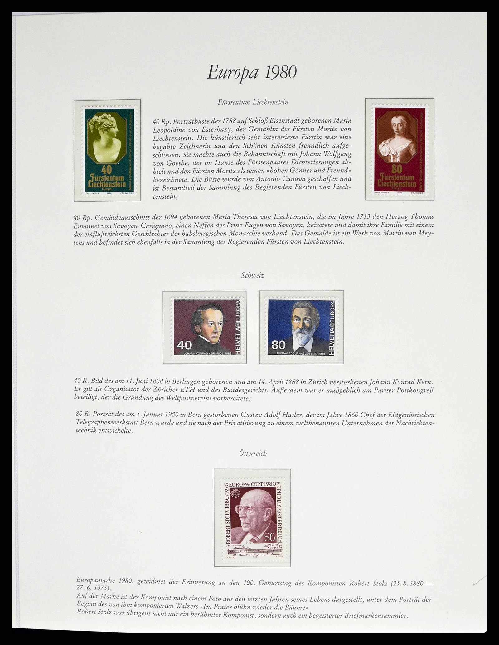 38403 0029 - Postzegelverzameling 38403 Europa Cept 1979-2006.