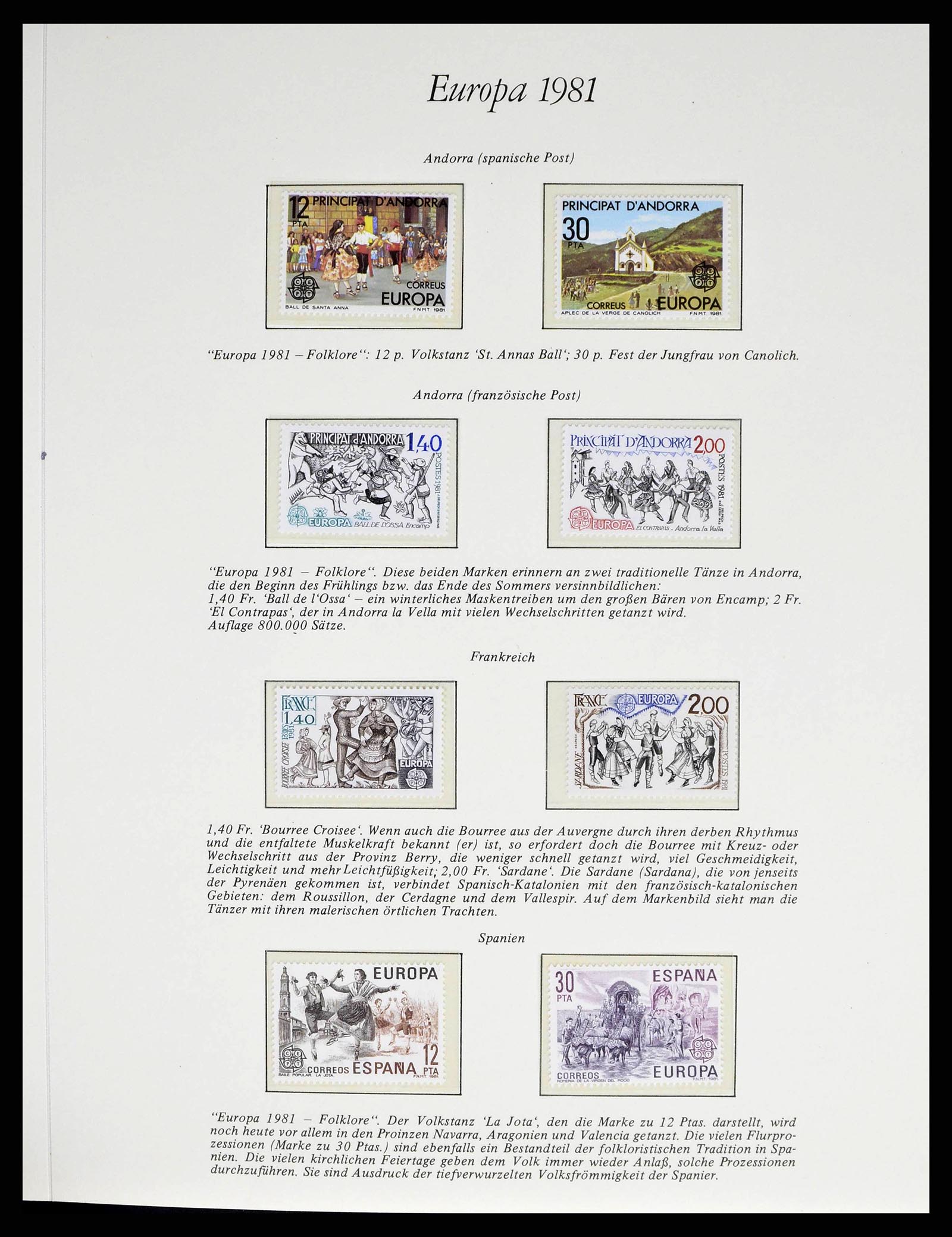 38403 0040 - Postzegelverzameling 38403 Europa Cept 1979-2006.