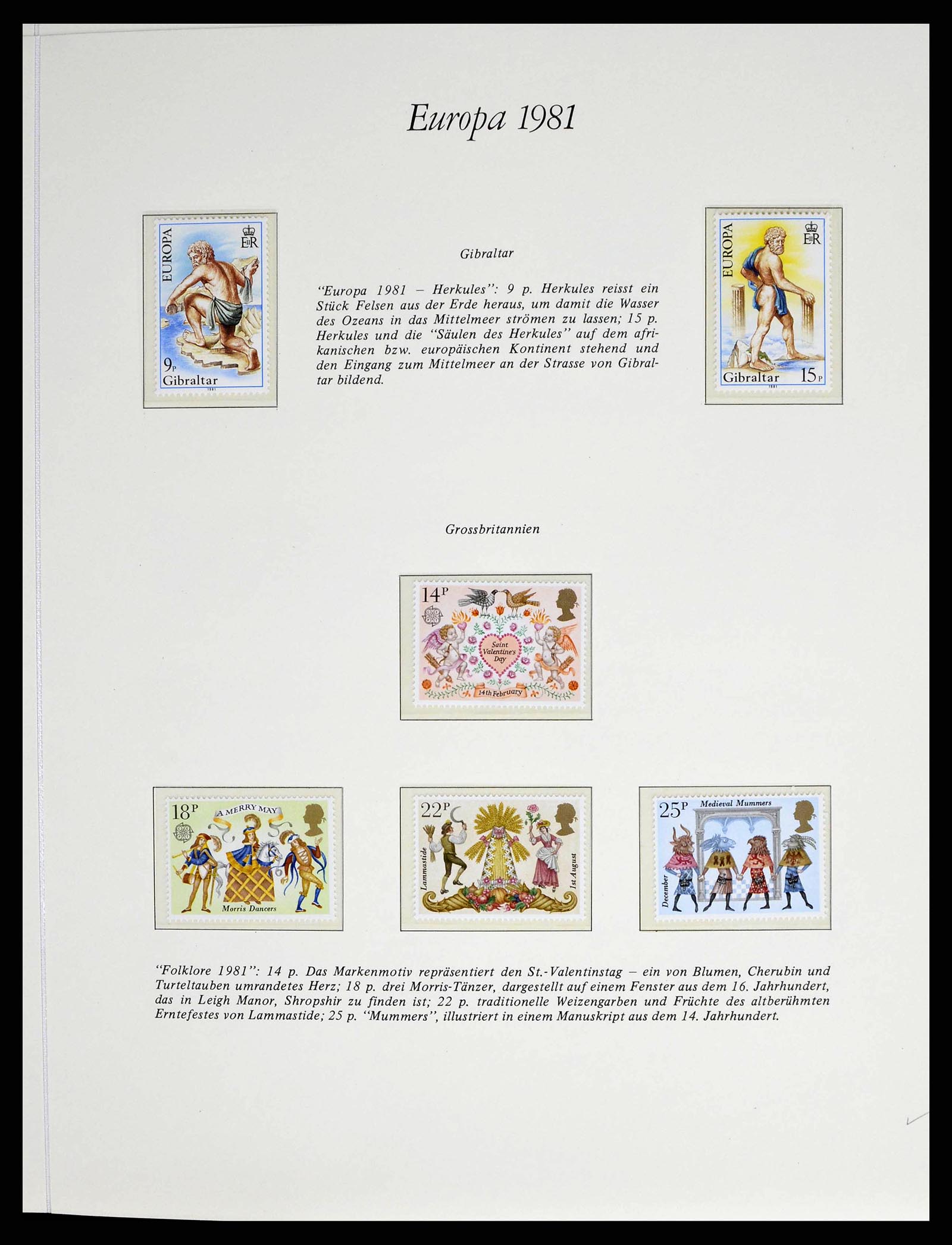 38403 0044 - Postzegelverzameling 38403 Europa Cept 1979-2006.