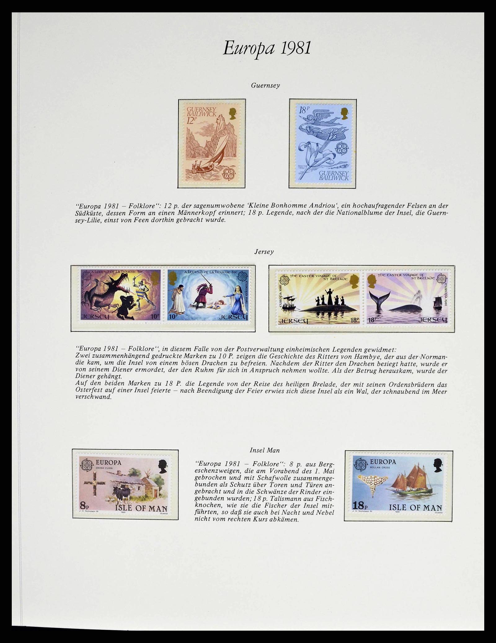 38403 0045 - Postzegelverzameling 38403 Europa Cept 1979-2006.