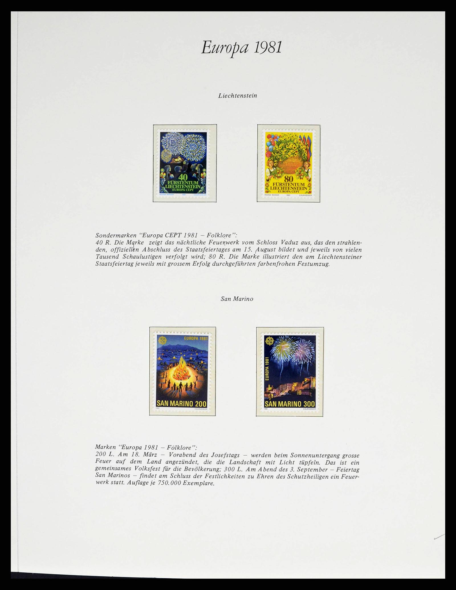 38403 0047 - Postzegelverzameling 38403 Europa Cept 1979-2006.