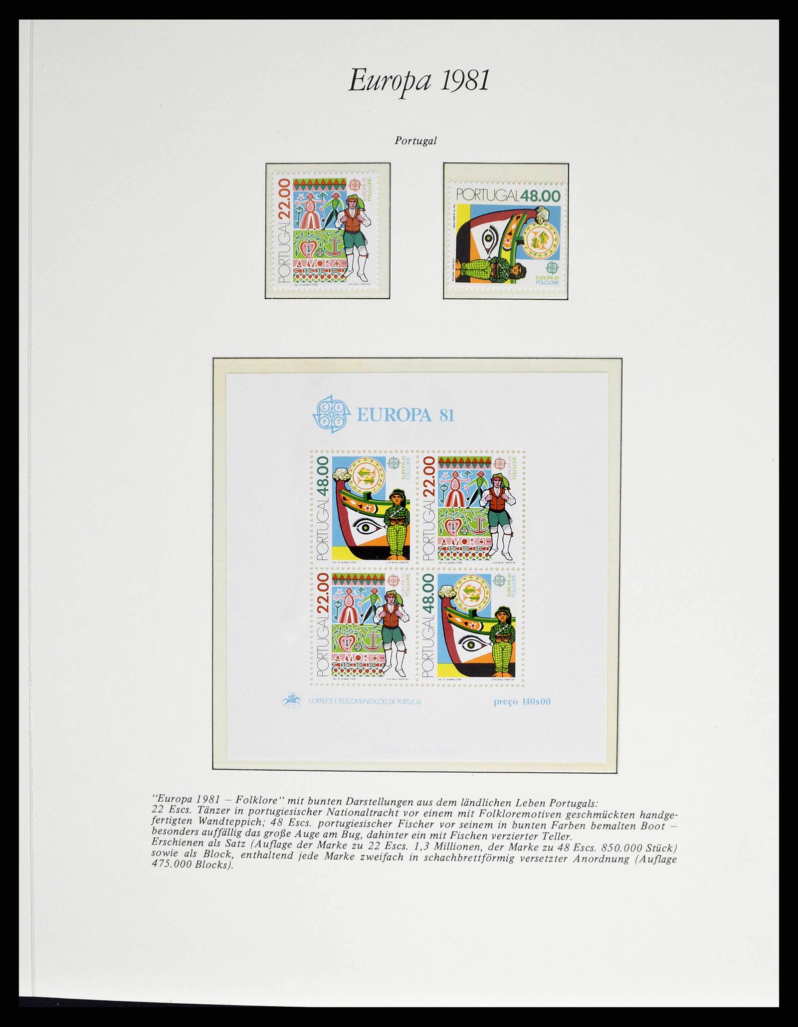 38403 0050 - Postzegelverzameling 38403 Europa Cept 1979-2006.