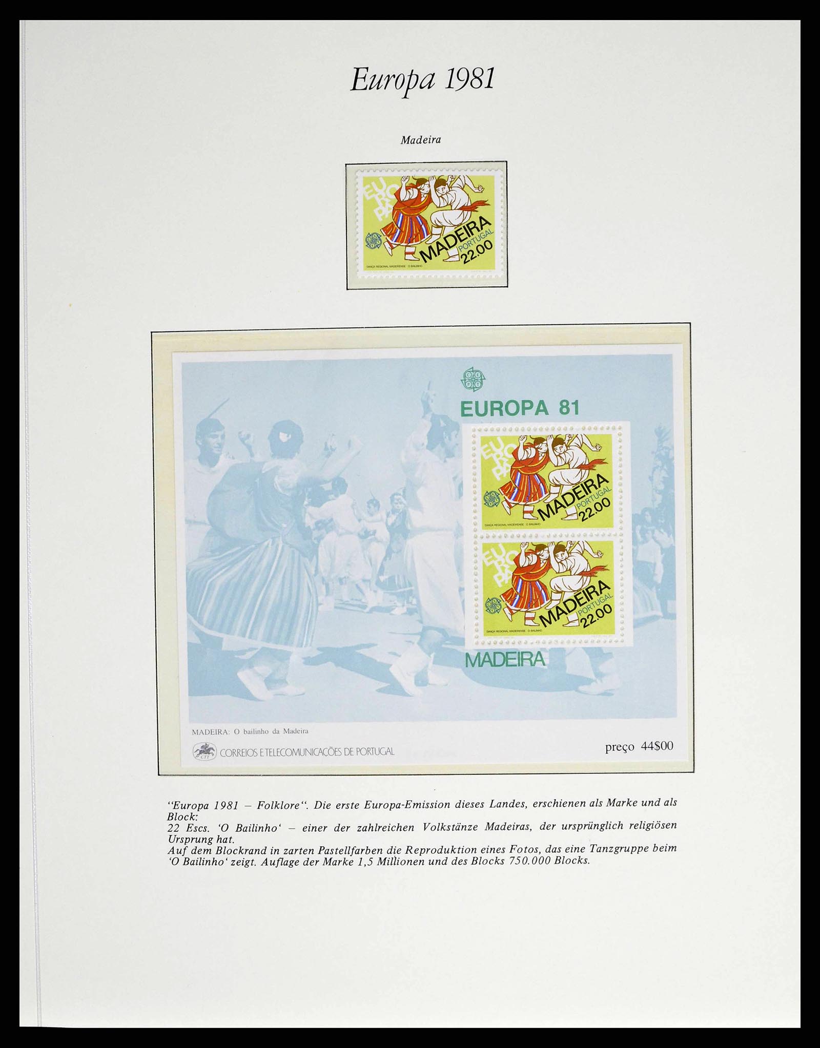38403 0051 - Stamp collection 38403 Europa Cept 1979-2006.
