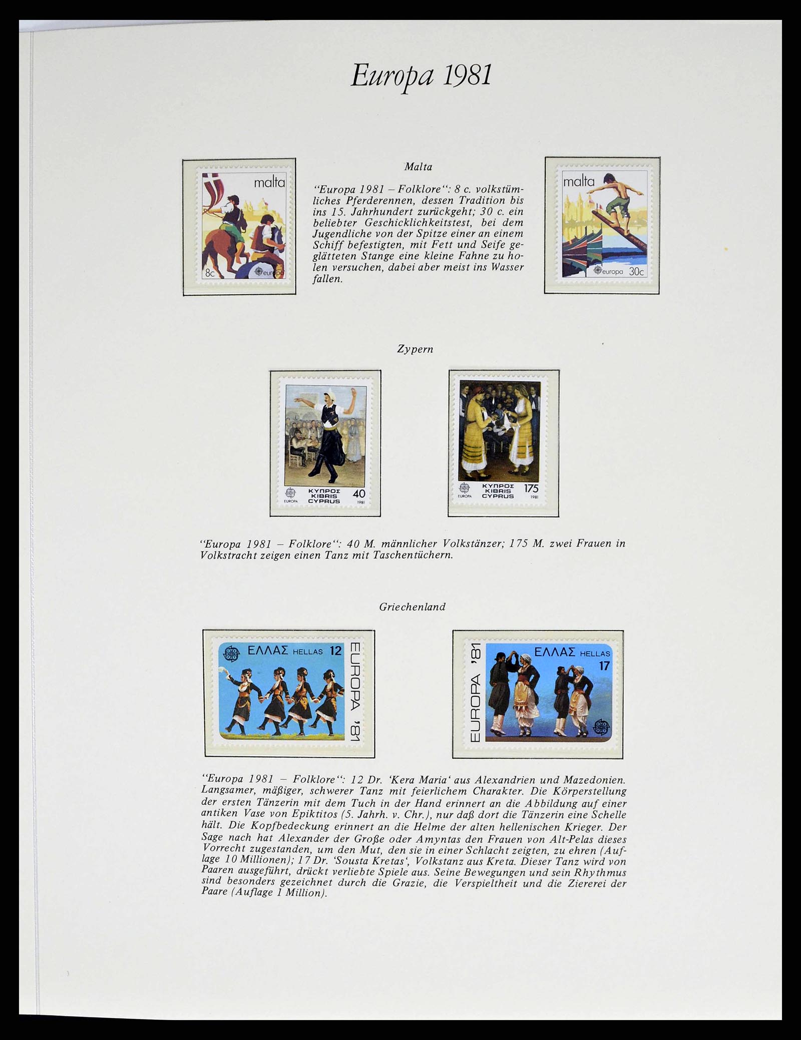 38403 0053 - Postzegelverzameling 38403 Europa Cept 1979-2006.