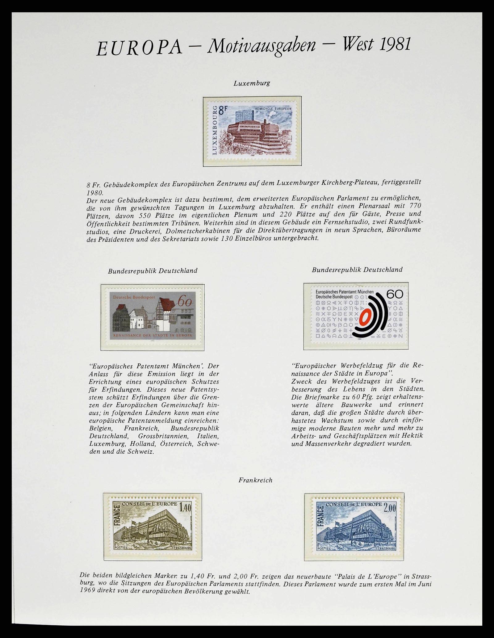 38403 0056 - Postzegelverzameling 38403 Europa Cept 1979-2006.