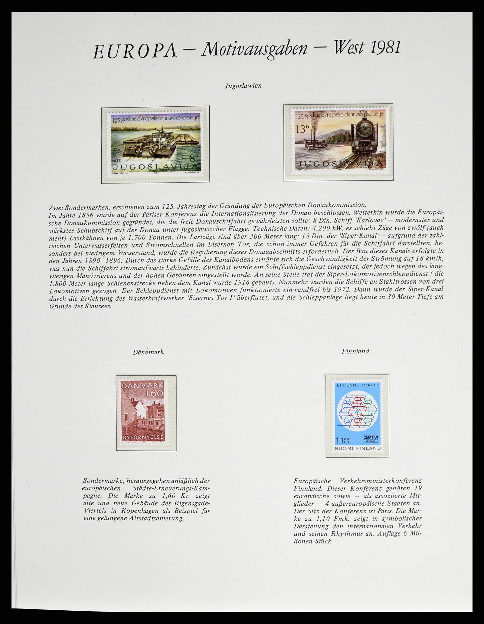 38403 0058 - Stamp collection 38403 Europa Cept 1979-2006.