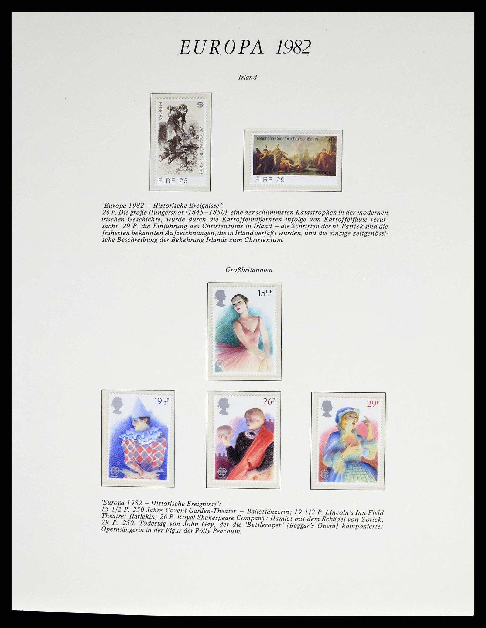 38403 0063 - Postzegelverzameling 38403 Europa Cept 1979-2006.
