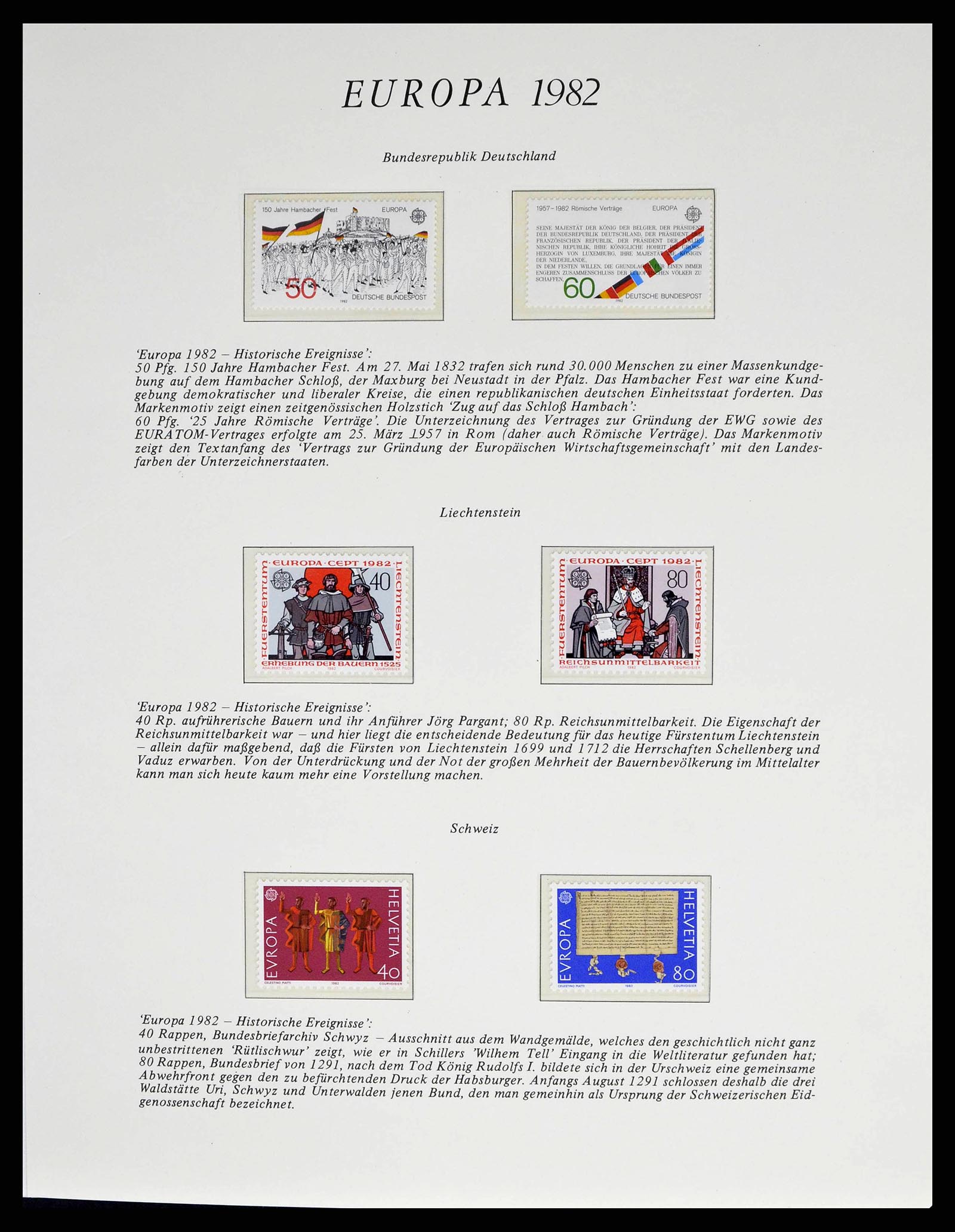 38403 0065 - Postzegelverzameling 38403 Europa Cept 1979-2006.