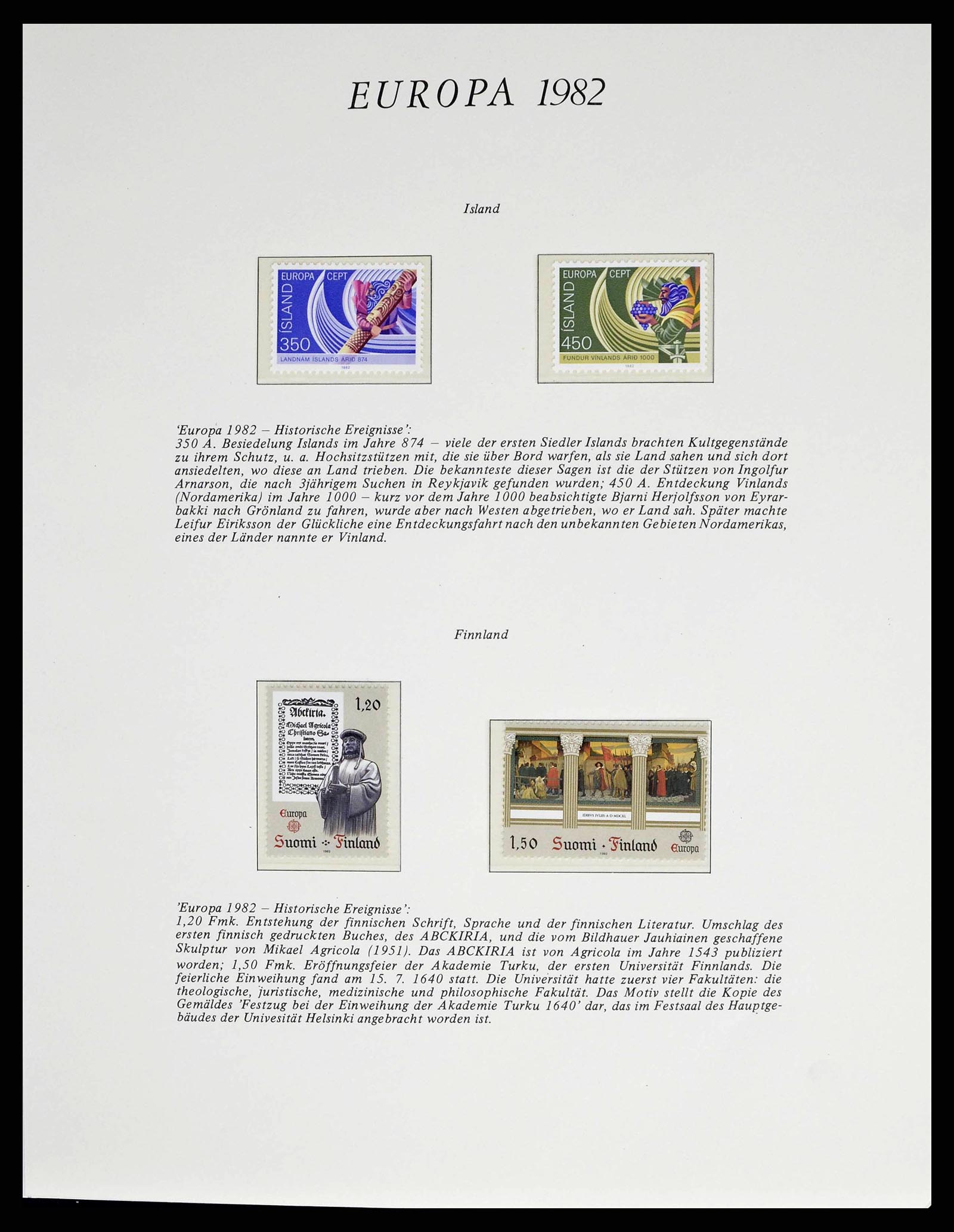 38403 0069 - Postzegelverzameling 38403 Europa Cept 1979-2006.