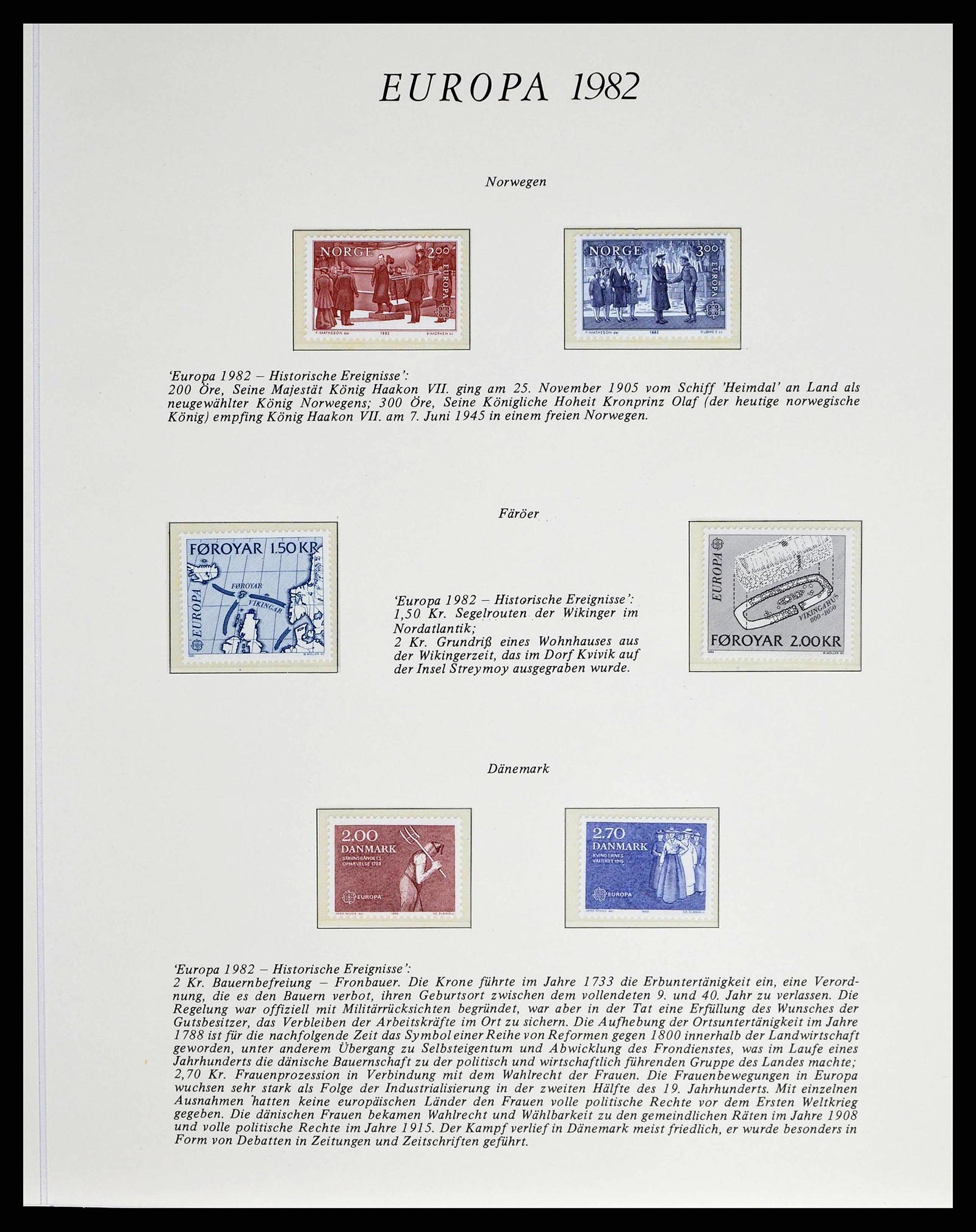 38403 0071 - Postzegelverzameling 38403 Europa Cept 1979-2006.