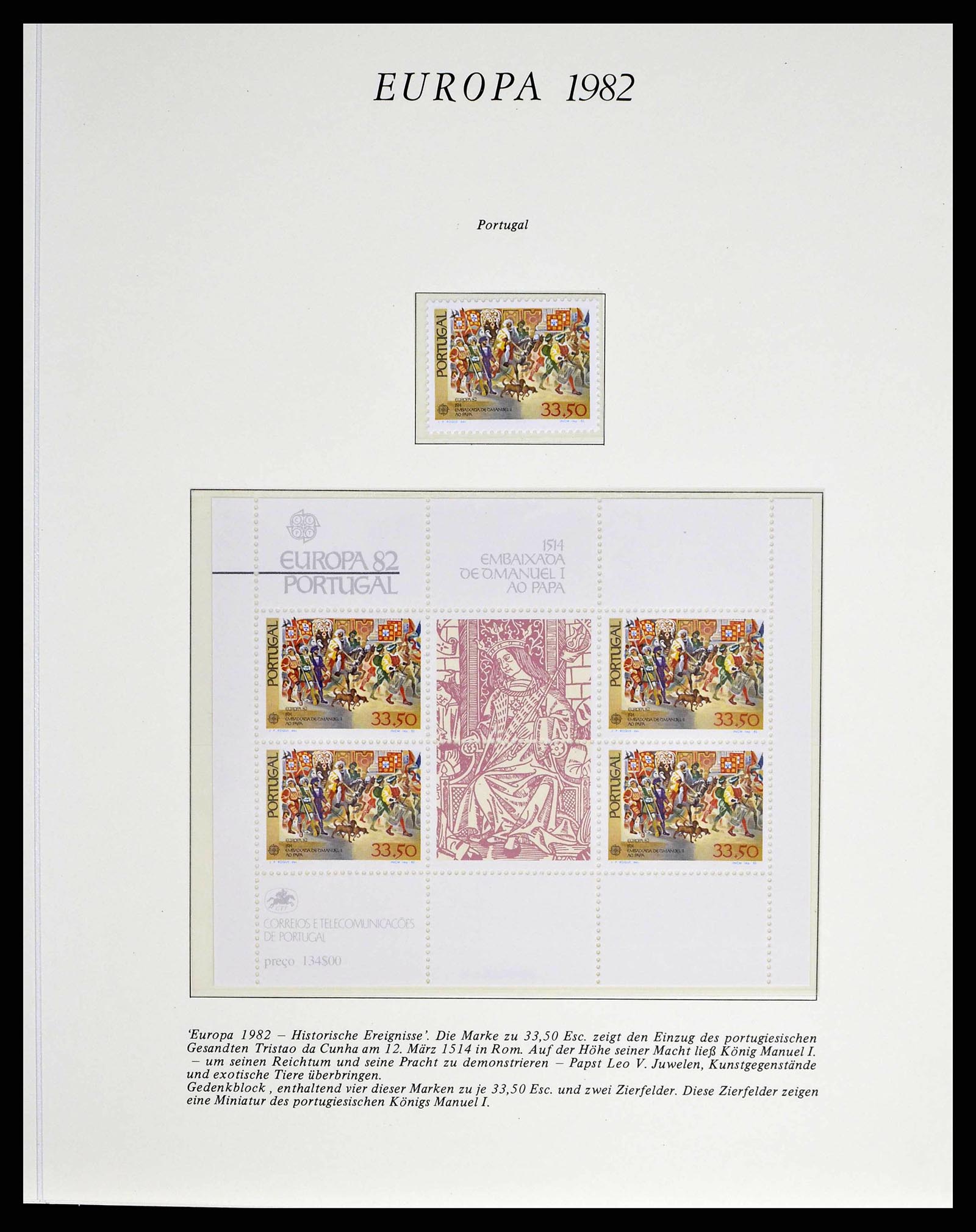 38403 0072 - Postzegelverzameling 38403 Europa Cept 1979-2006.