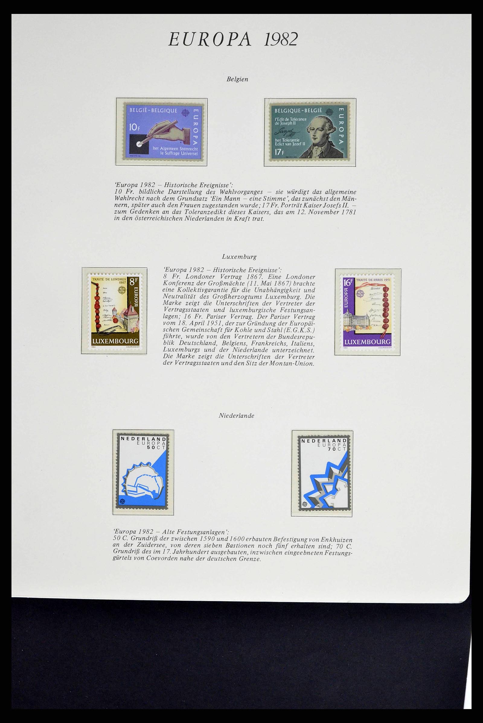 38403 0076 - Postzegelverzameling 38403 Europa Cept 1979-2006.