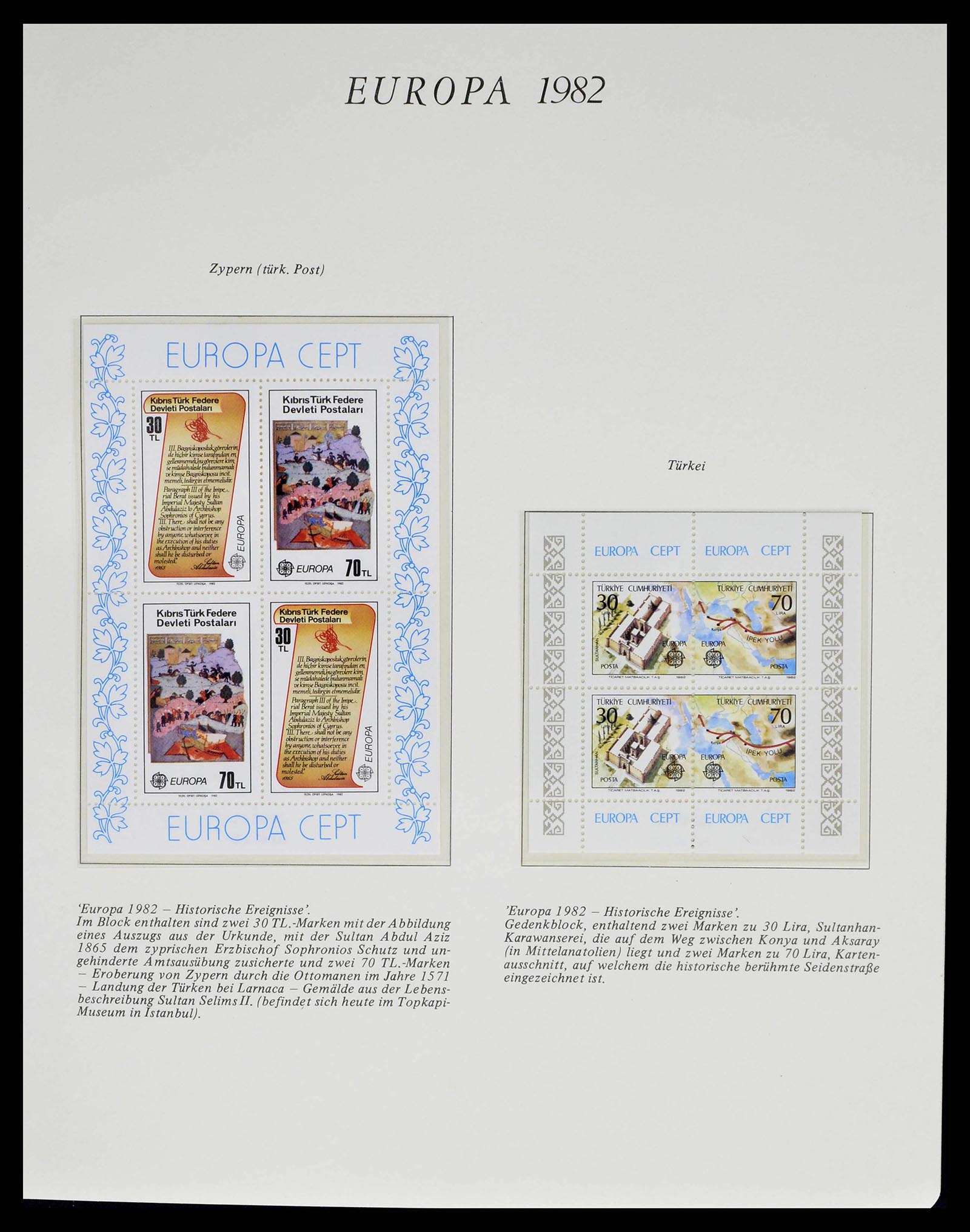 38403 0078 - Postzegelverzameling 38403 Europa Cept 1979-2006.