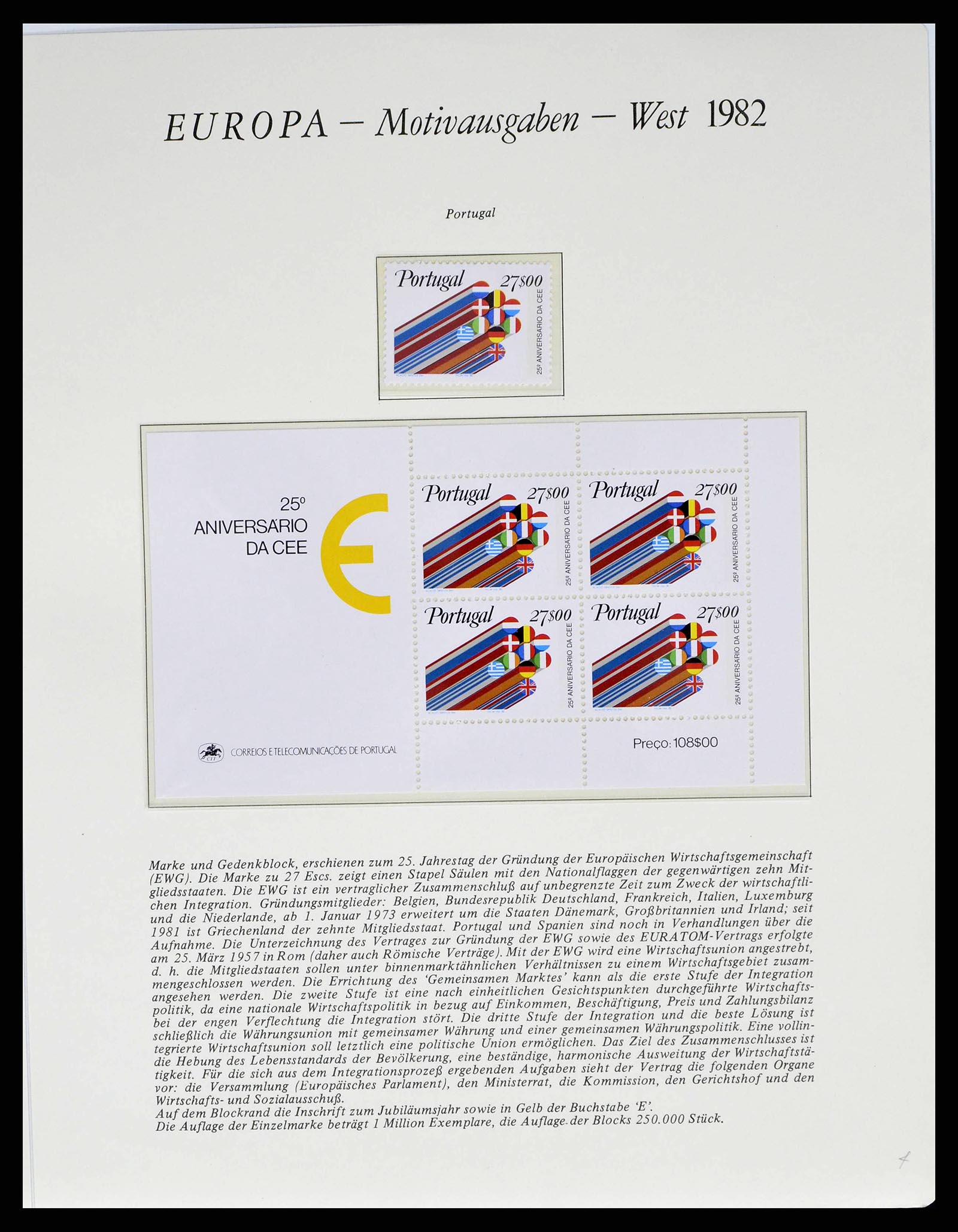 38403 0080 - Postzegelverzameling 38403 Europa Cept 1979-2006.