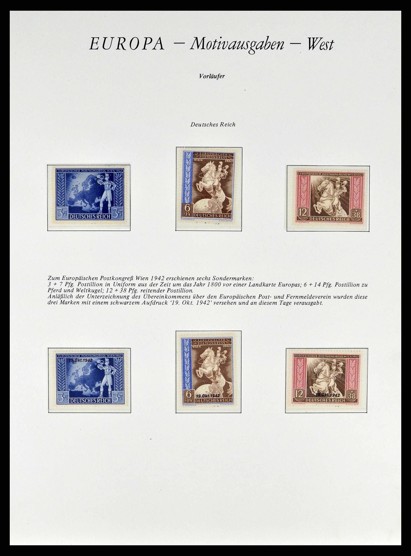 38403 0081 - Postzegelverzameling 38403 Europa Cept 1979-2006.