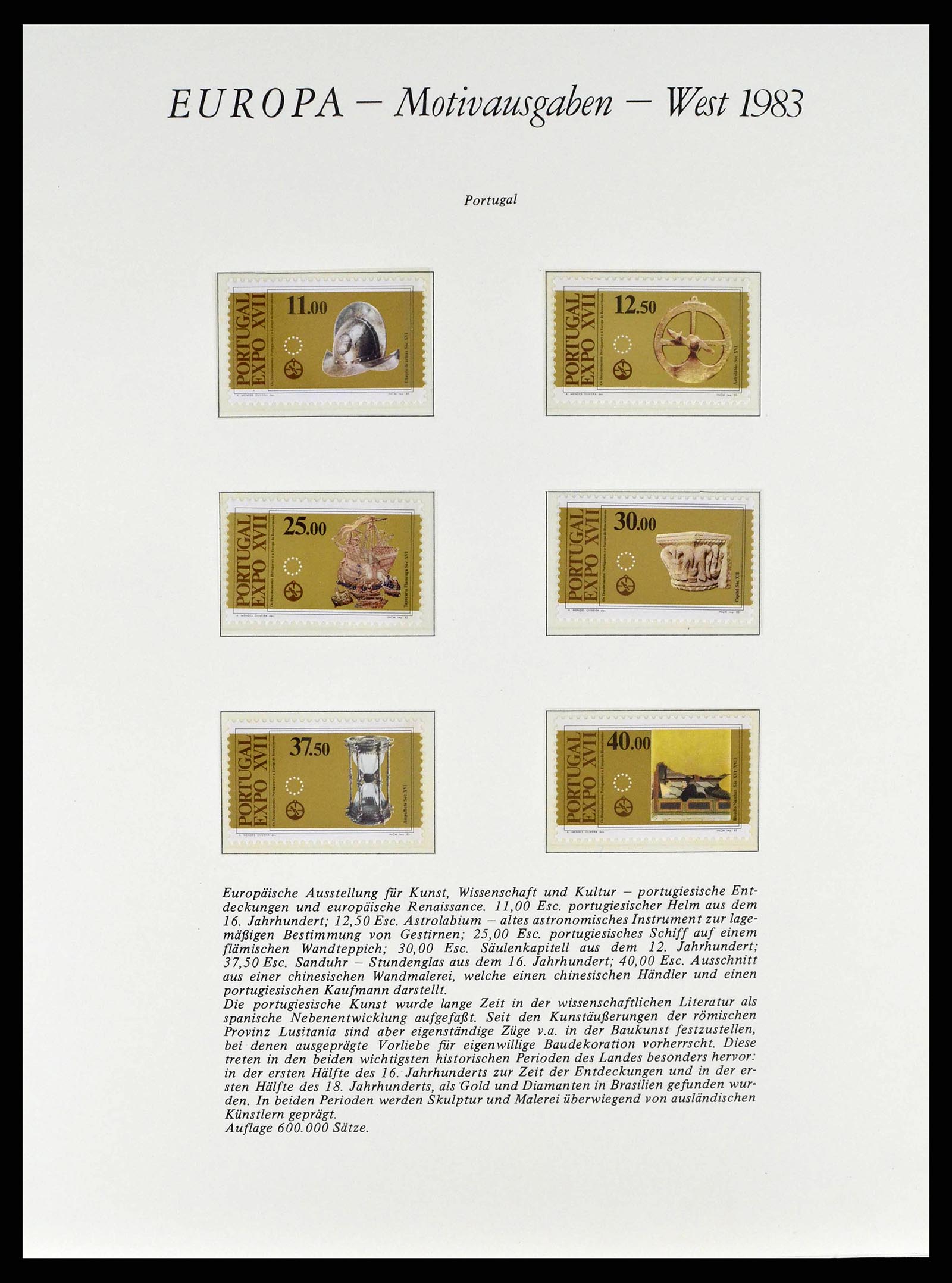 38403 0082 - Postzegelverzameling 38403 Europa Cept 1979-2006.