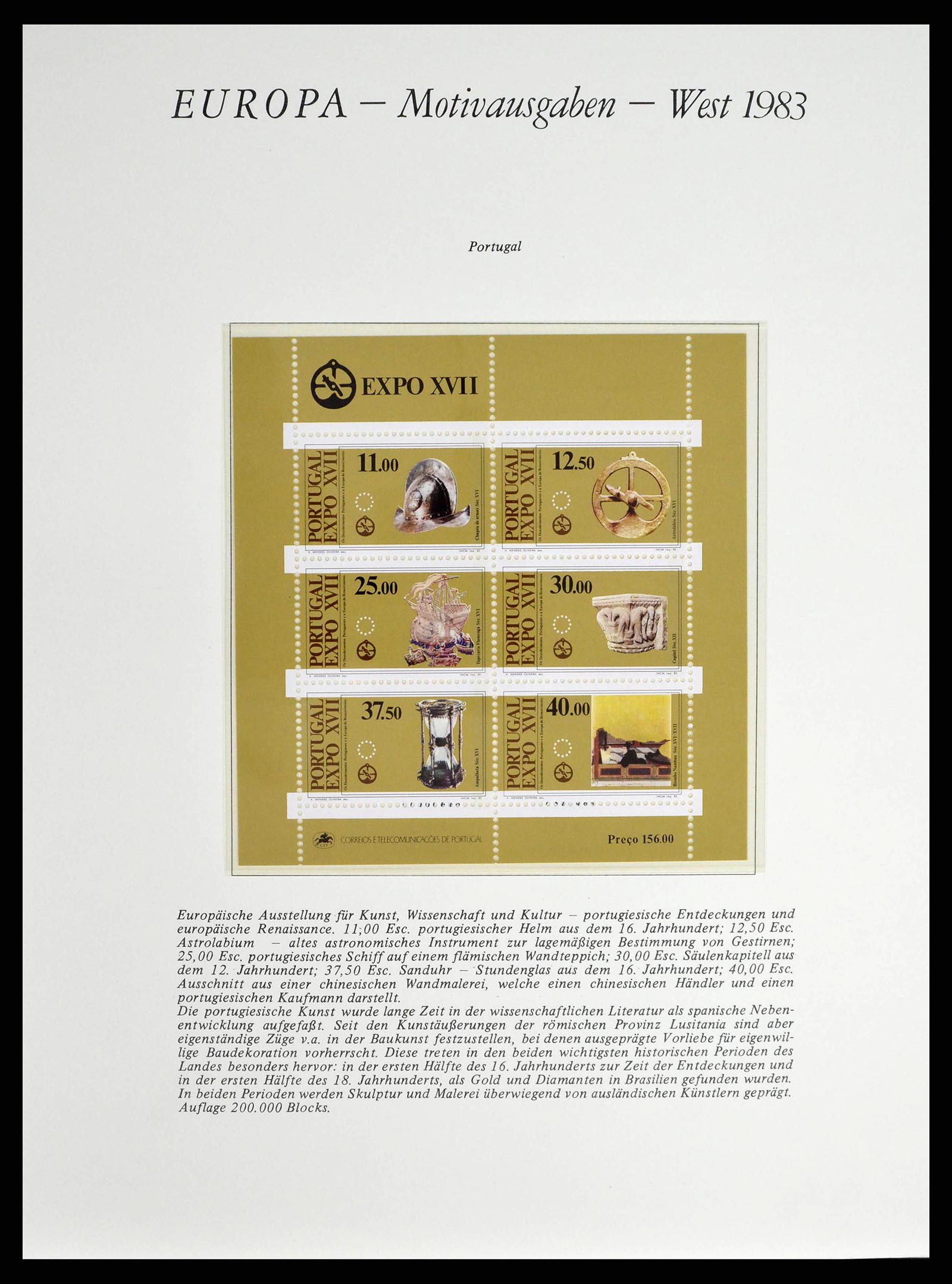 38403 0083 - Postzegelverzameling 38403 Europa Cept 1979-2006.