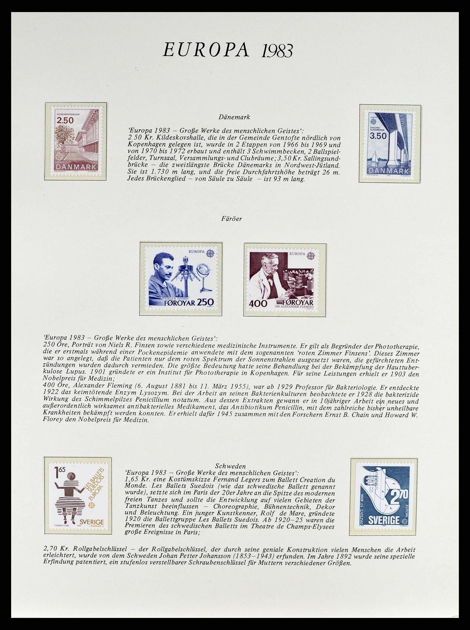 38403 0088 - Postzegelverzameling 38403 Europa Cept 1979-2006.
