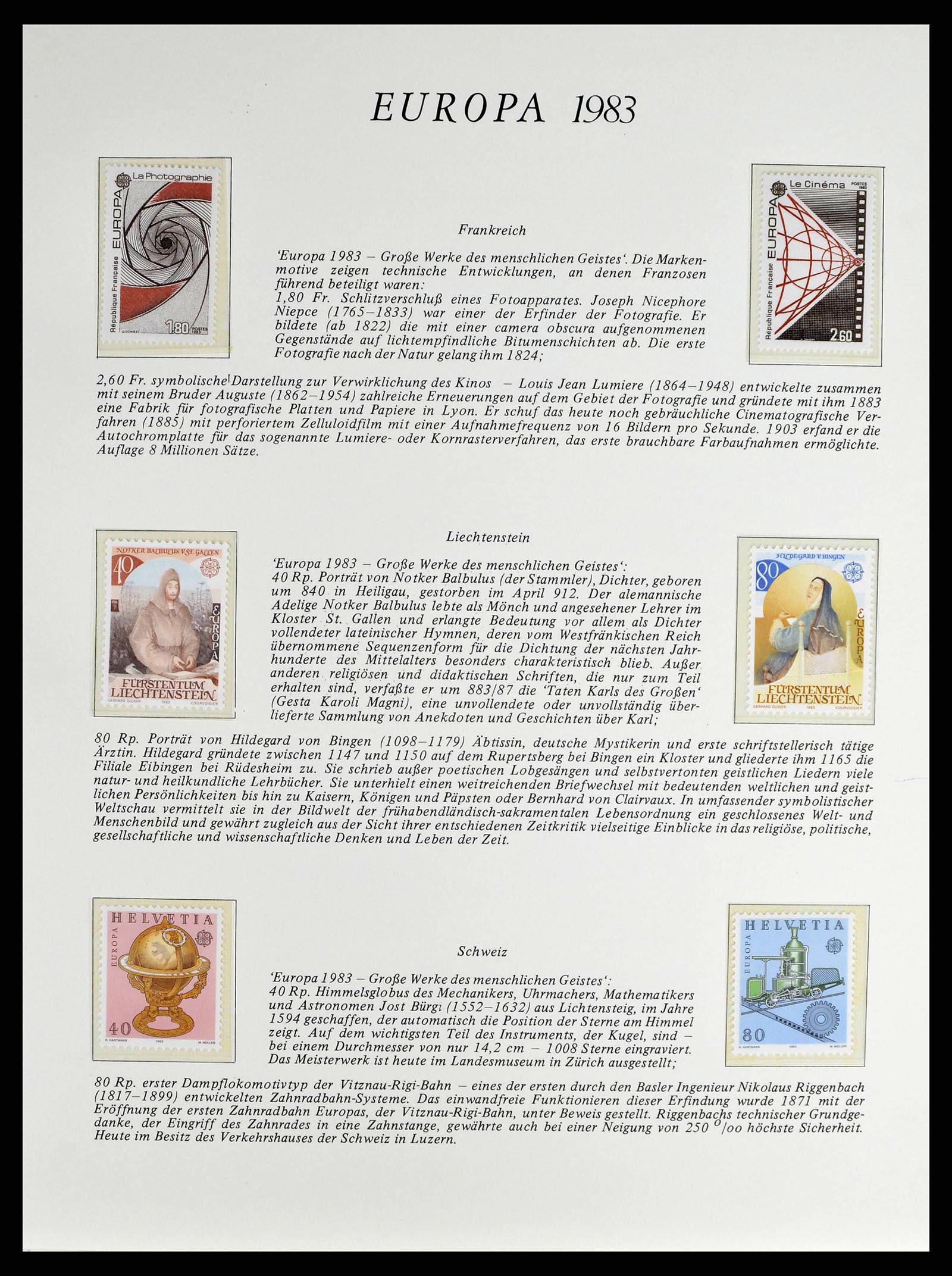 38403 0089 - Postzegelverzameling 38403 Europa Cept 1979-2006.