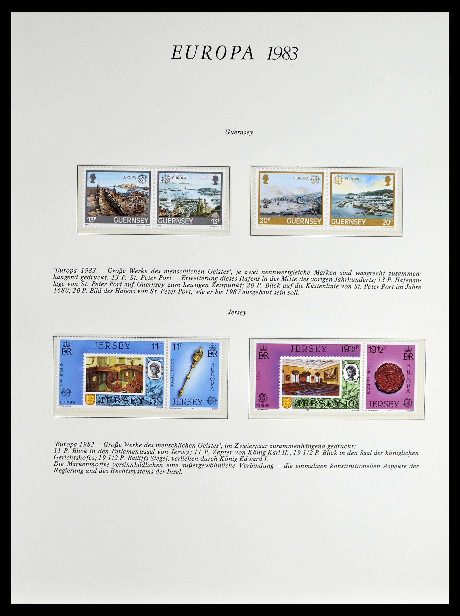38403 0091 - Postzegelverzameling 38403 Europa Cept 1979-2006.