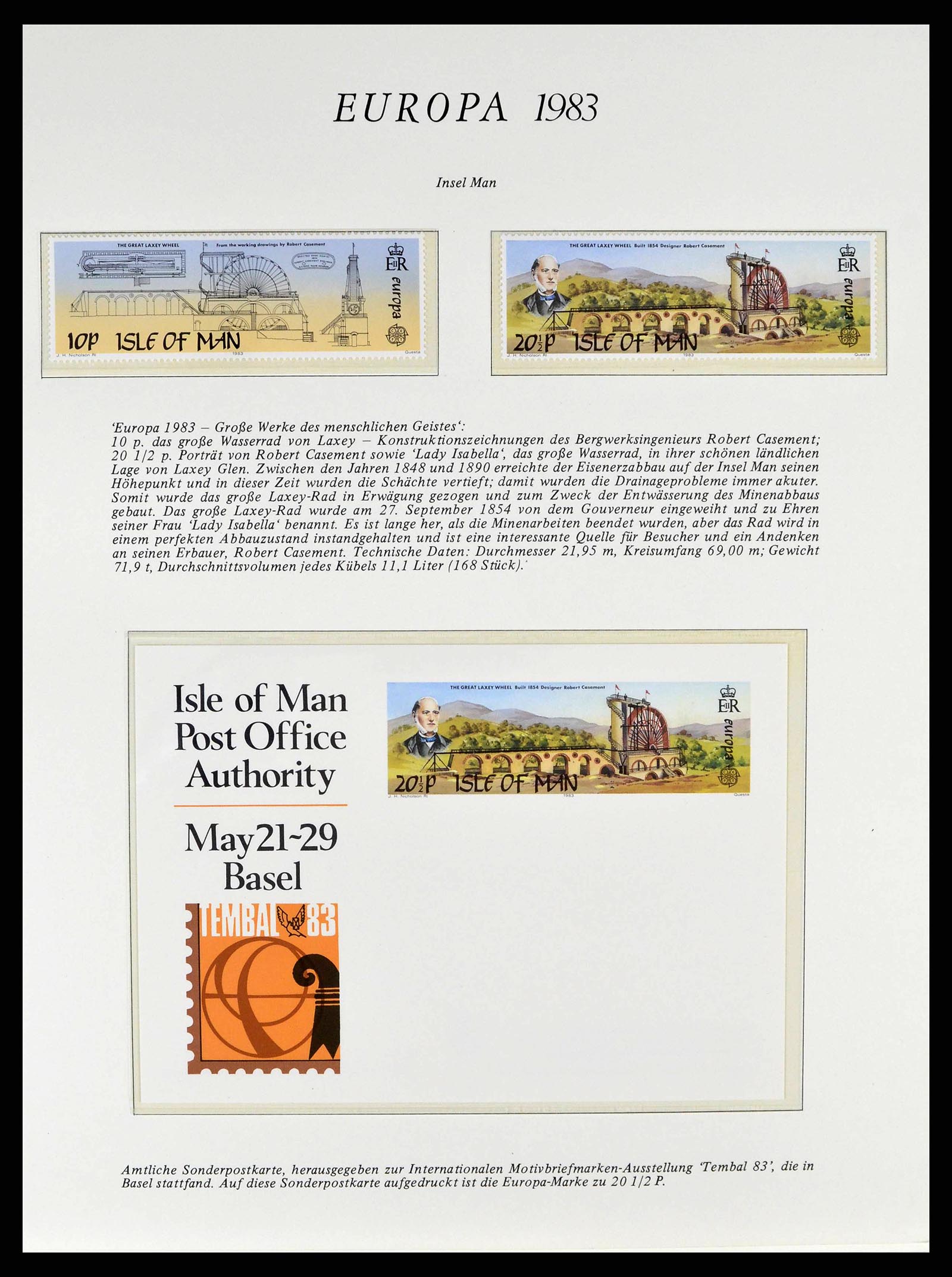 38403 0093 - Postzegelverzameling 38403 Europa Cept 1979-2006.