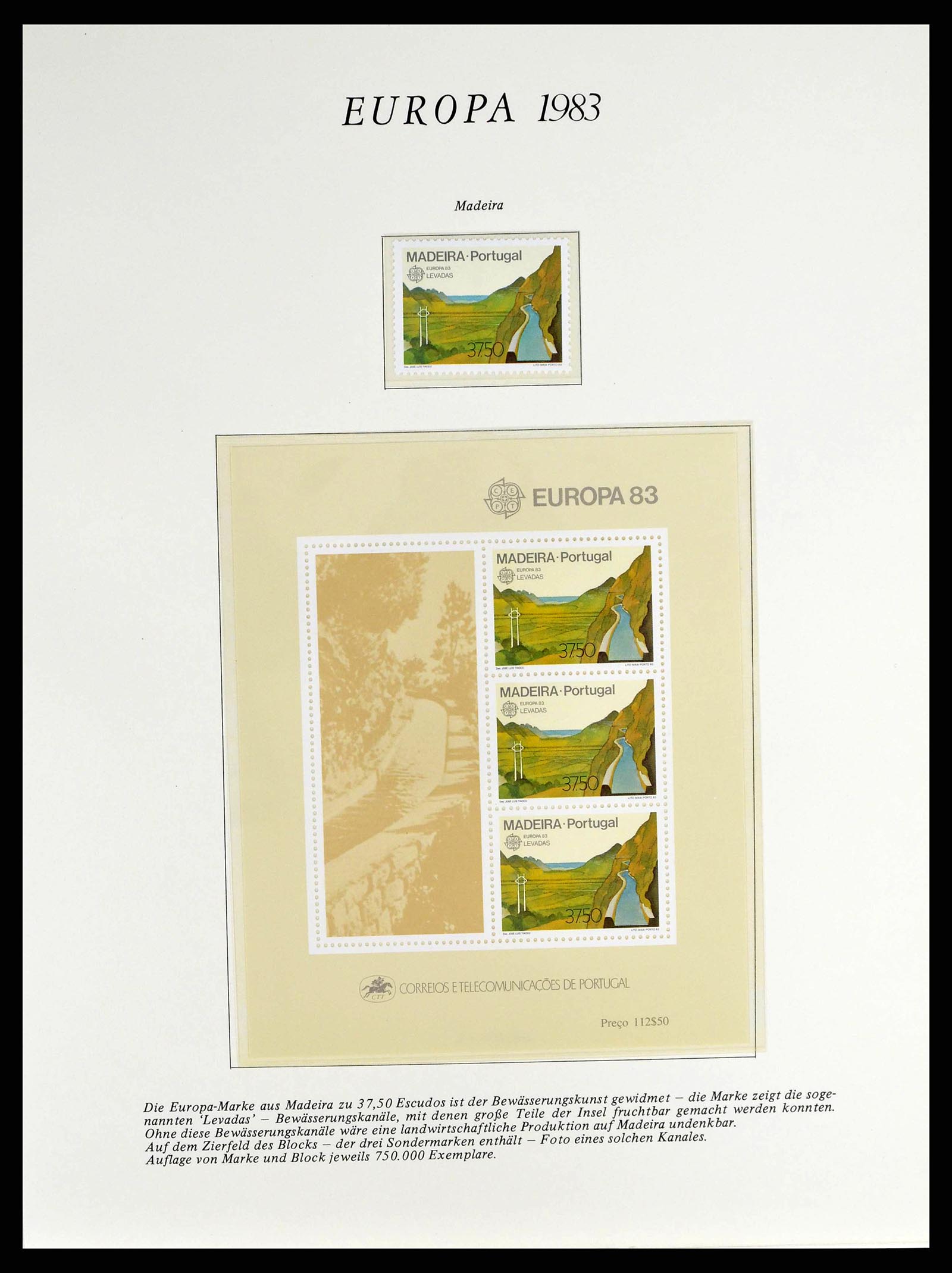 38403 0097 - Postzegelverzameling 38403 Europa Cept 1979-2006.