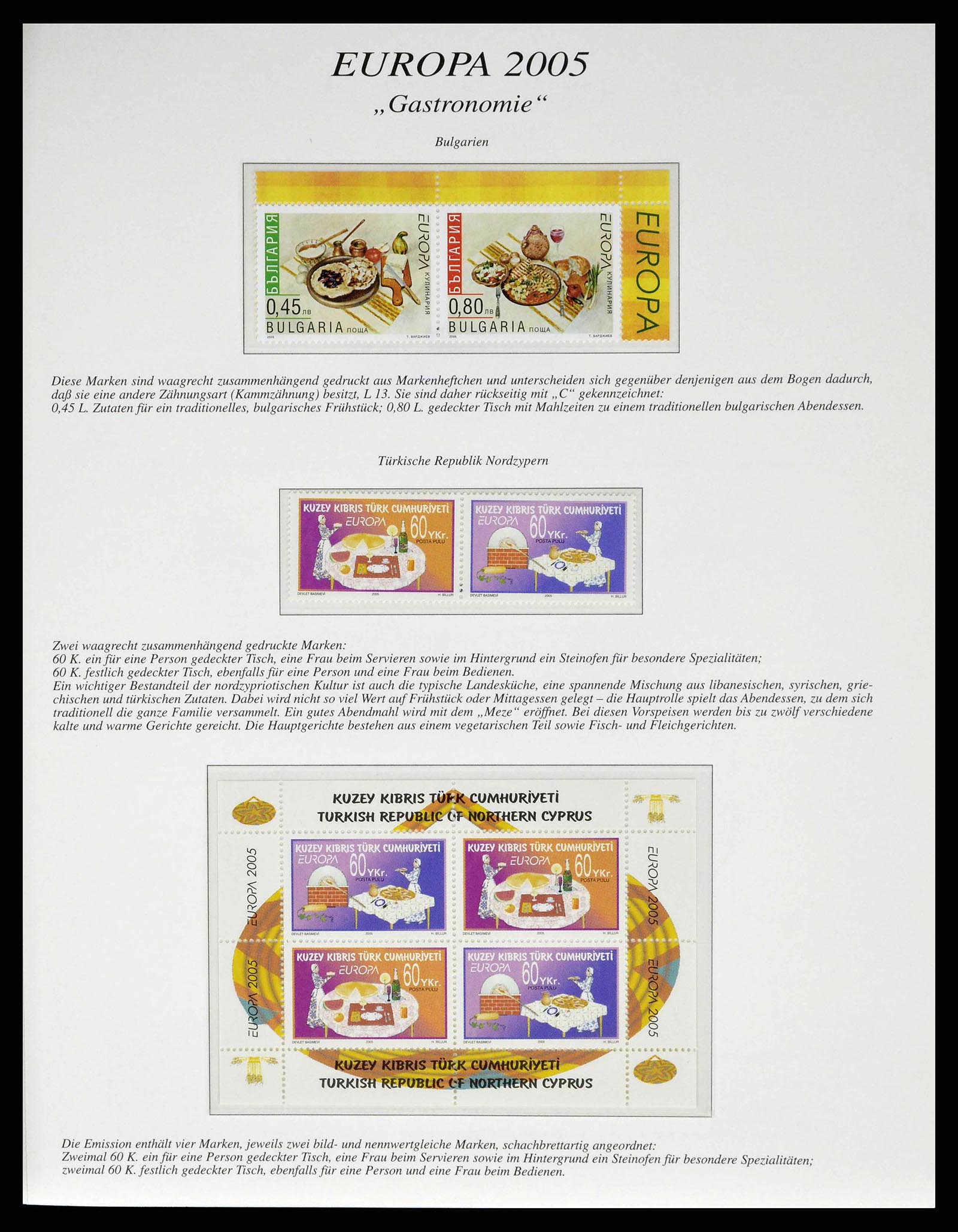 38403 0631 - Postzegelverzameling 38403 Europa Cept 1979-2006.