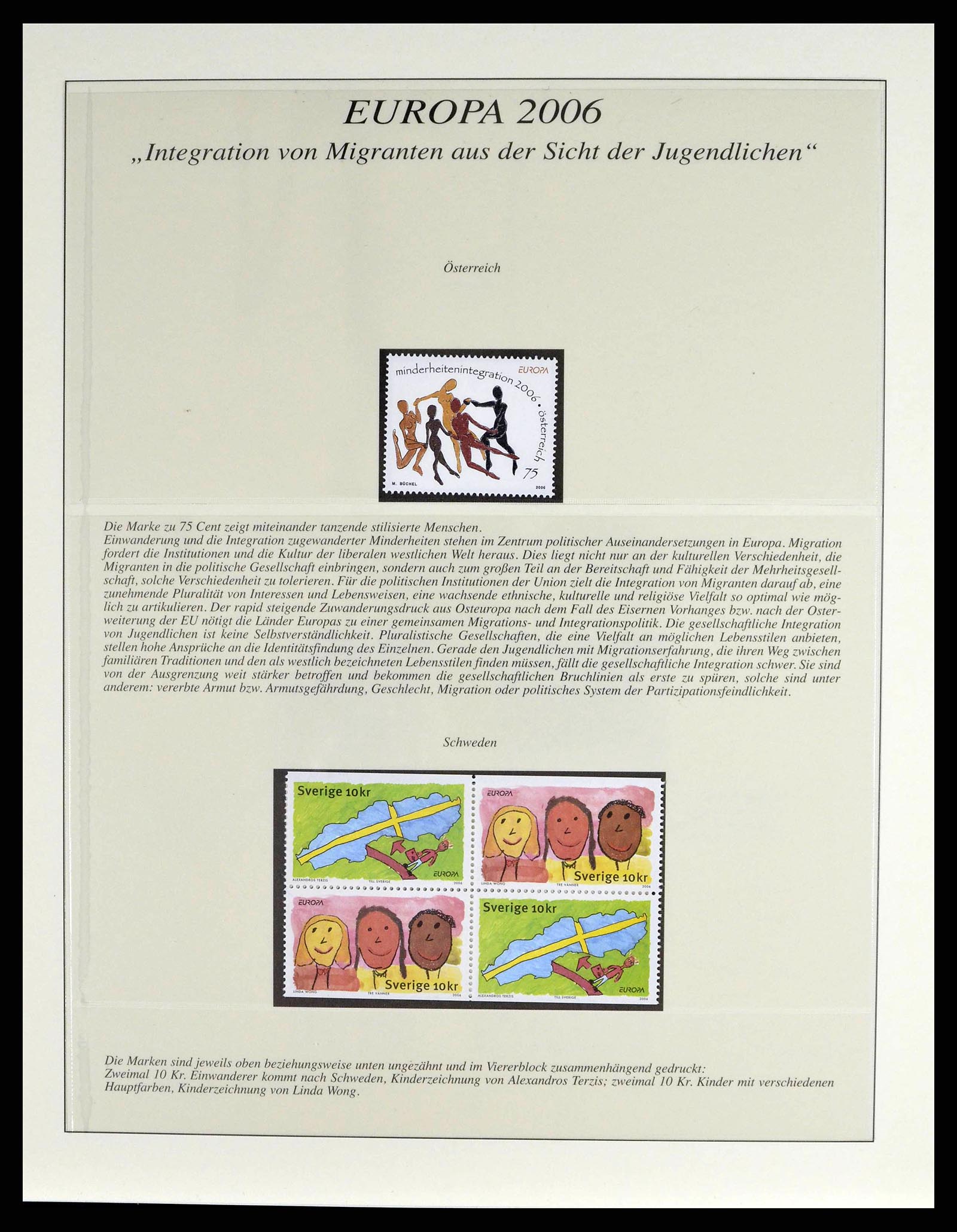 38403 0663 - Postzegelverzameling 38403 Europa Cept 1979-2006.