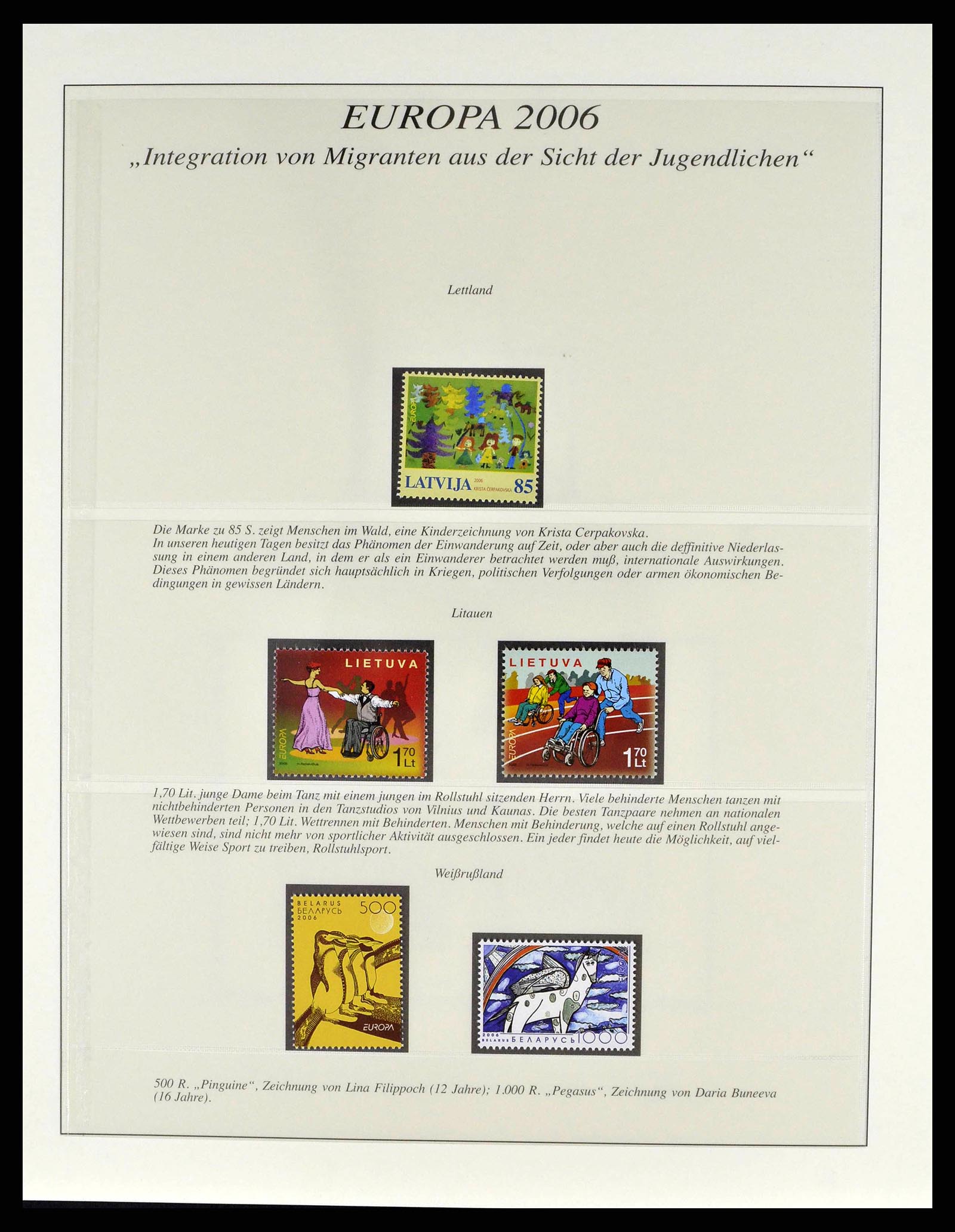 38403 0664 - Postzegelverzameling 38403 Europa Cept 1979-2006.
