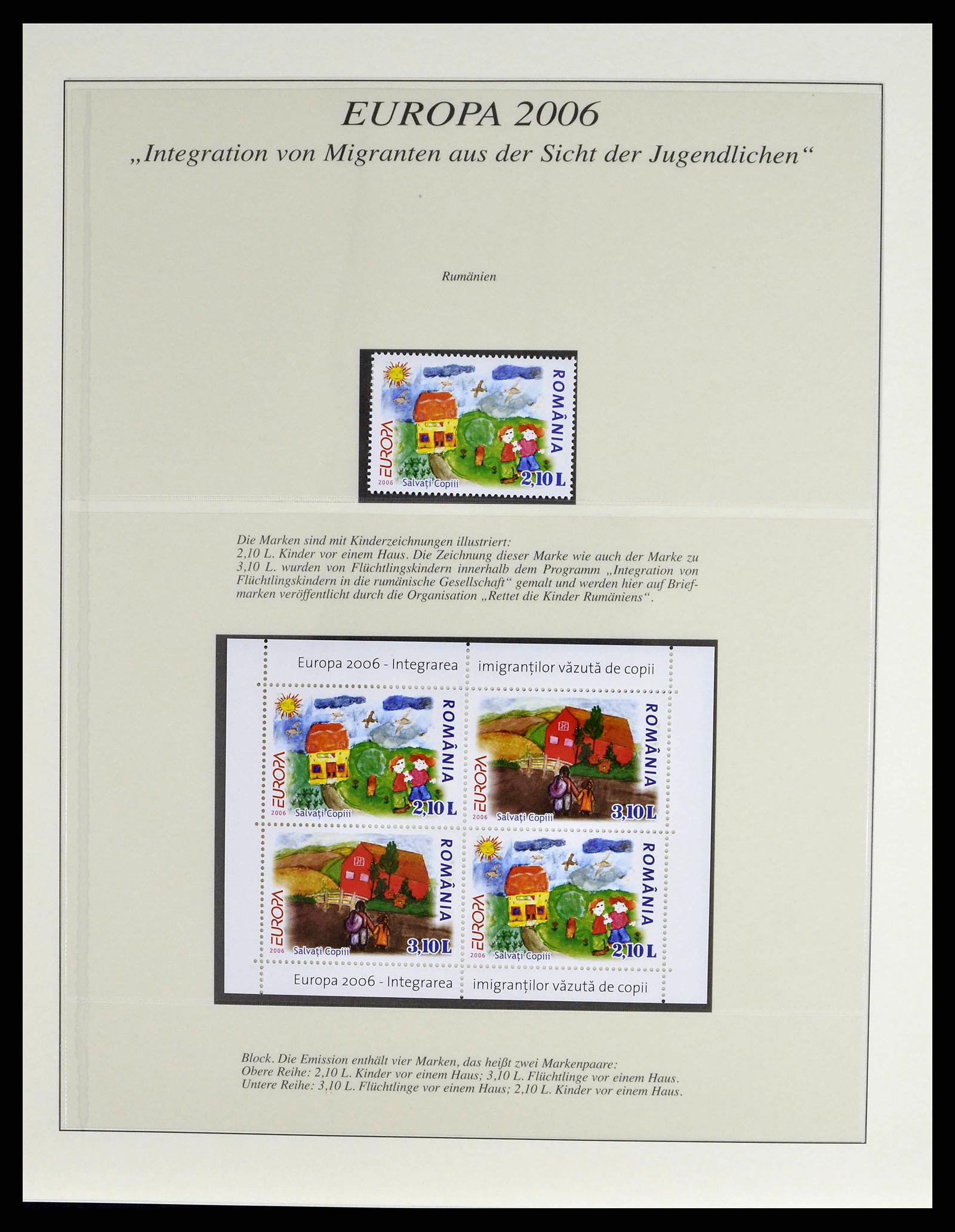 38403 0665 - Postzegelverzameling 38403 Europa Cept 1979-2006.
