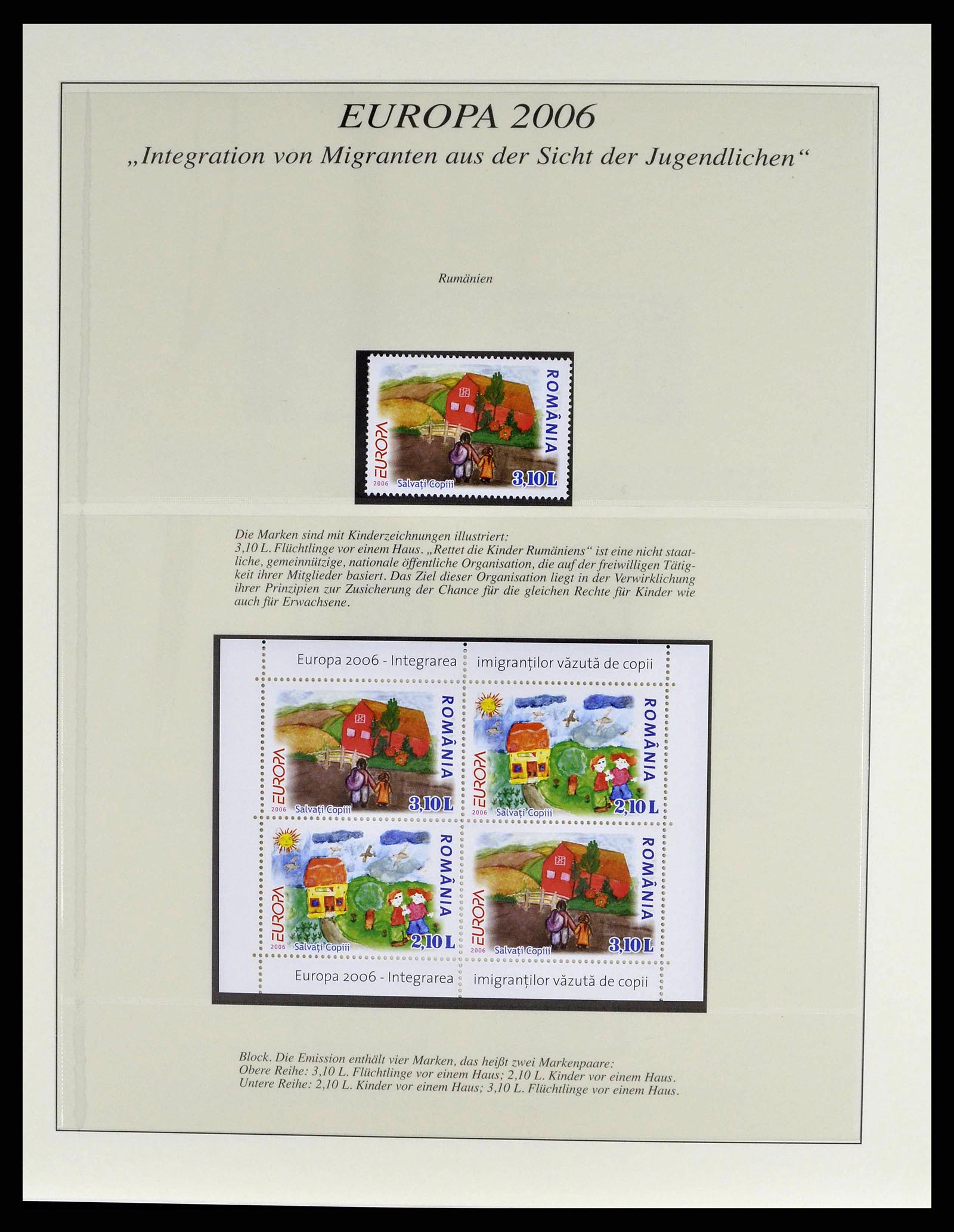 38403 0666 - Postzegelverzameling 38403 Europa Cept 1979-2006.