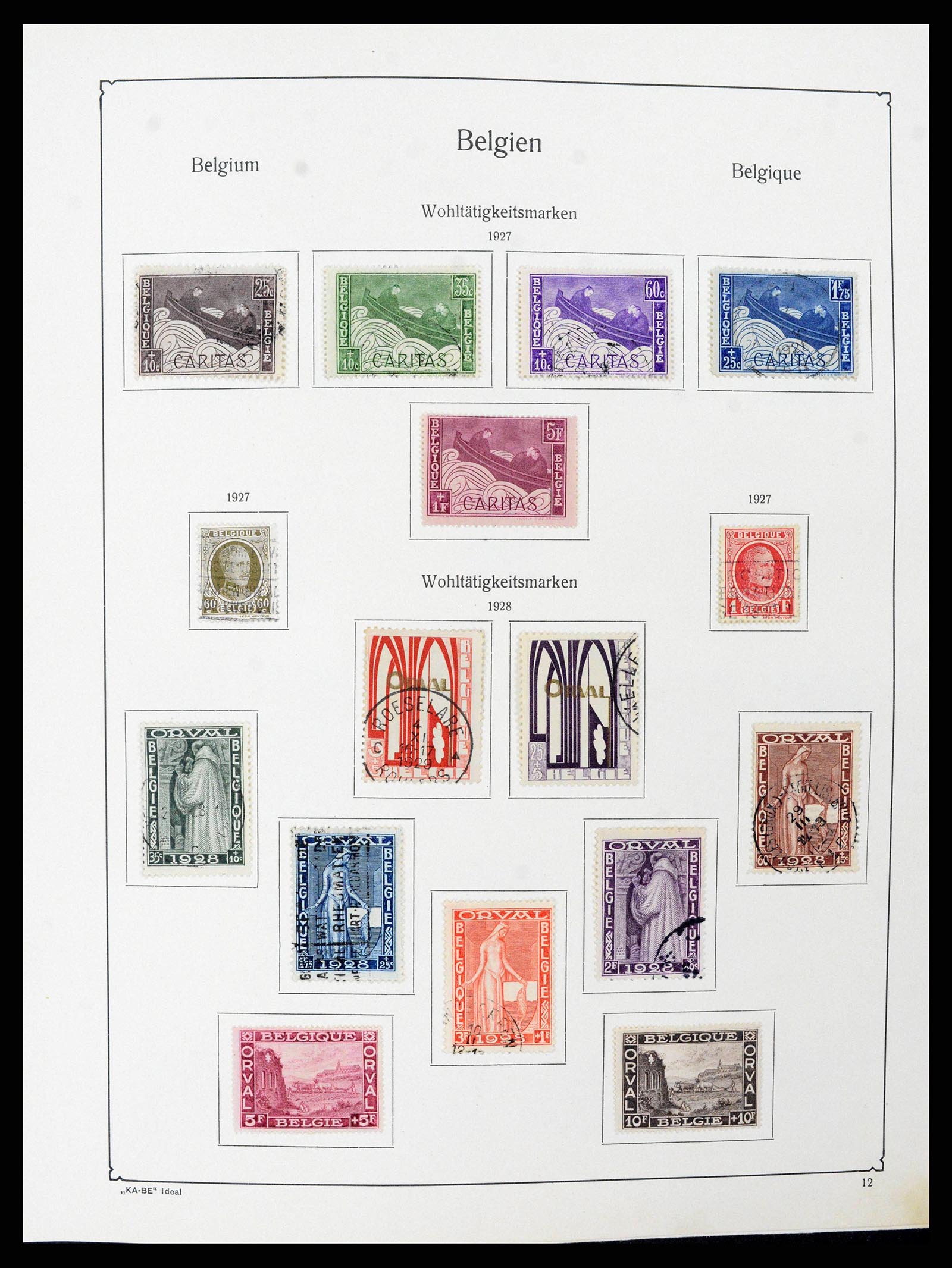 38409 0018 - Postzegelverzameling 38409 België 1849-1969.