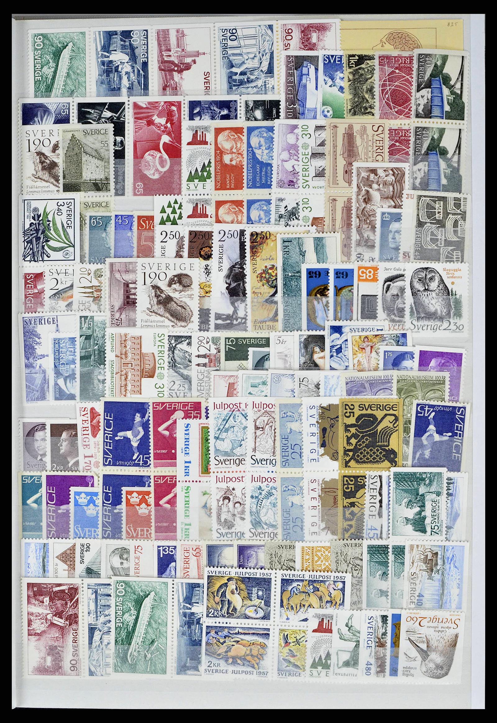 38415 0014 - Postzegelverzameling 38415 Wereld postfris t/m 2021!