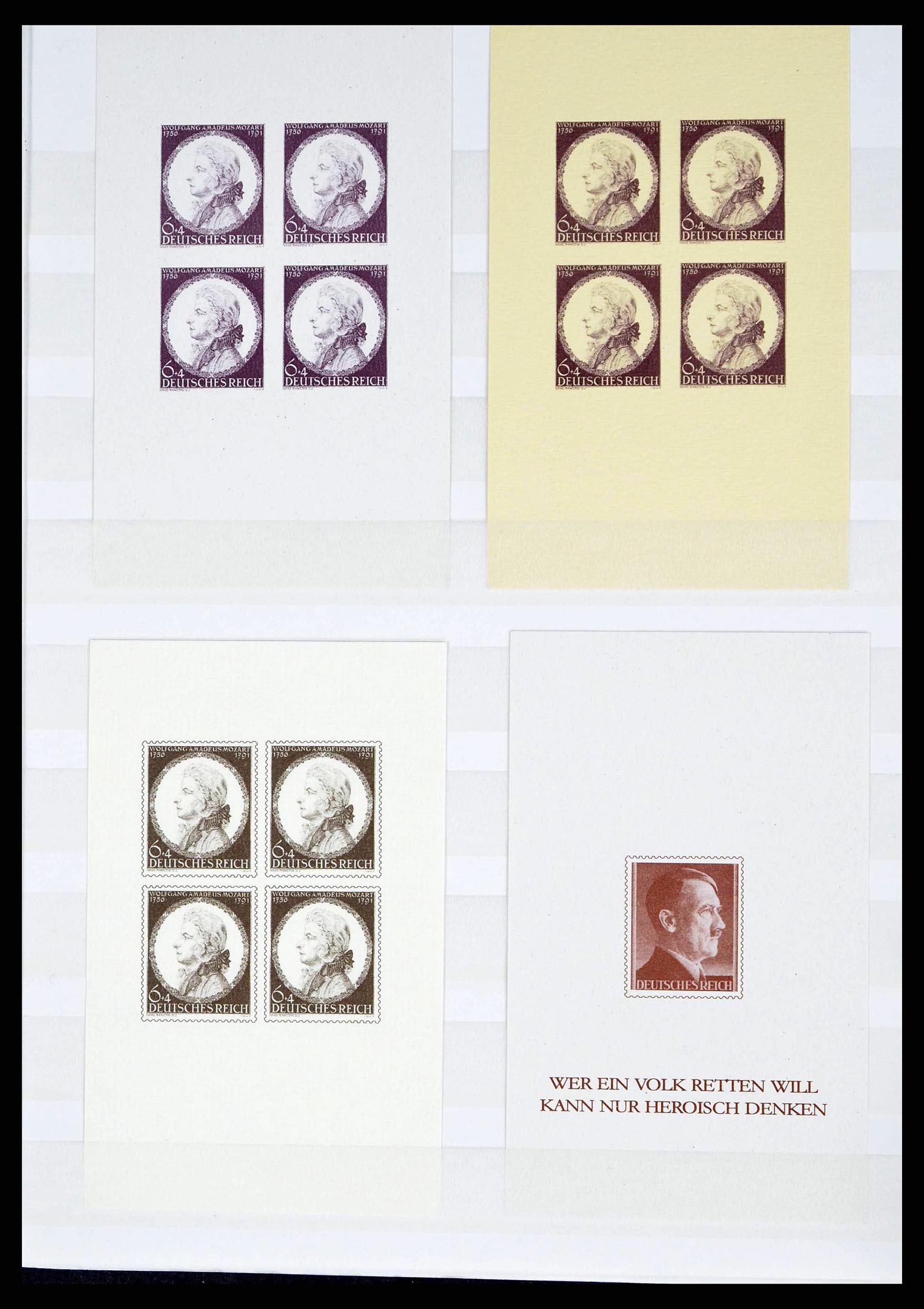 38419 0005 - Stamp collection 38419 German Reich sorting lot 1872-1945.