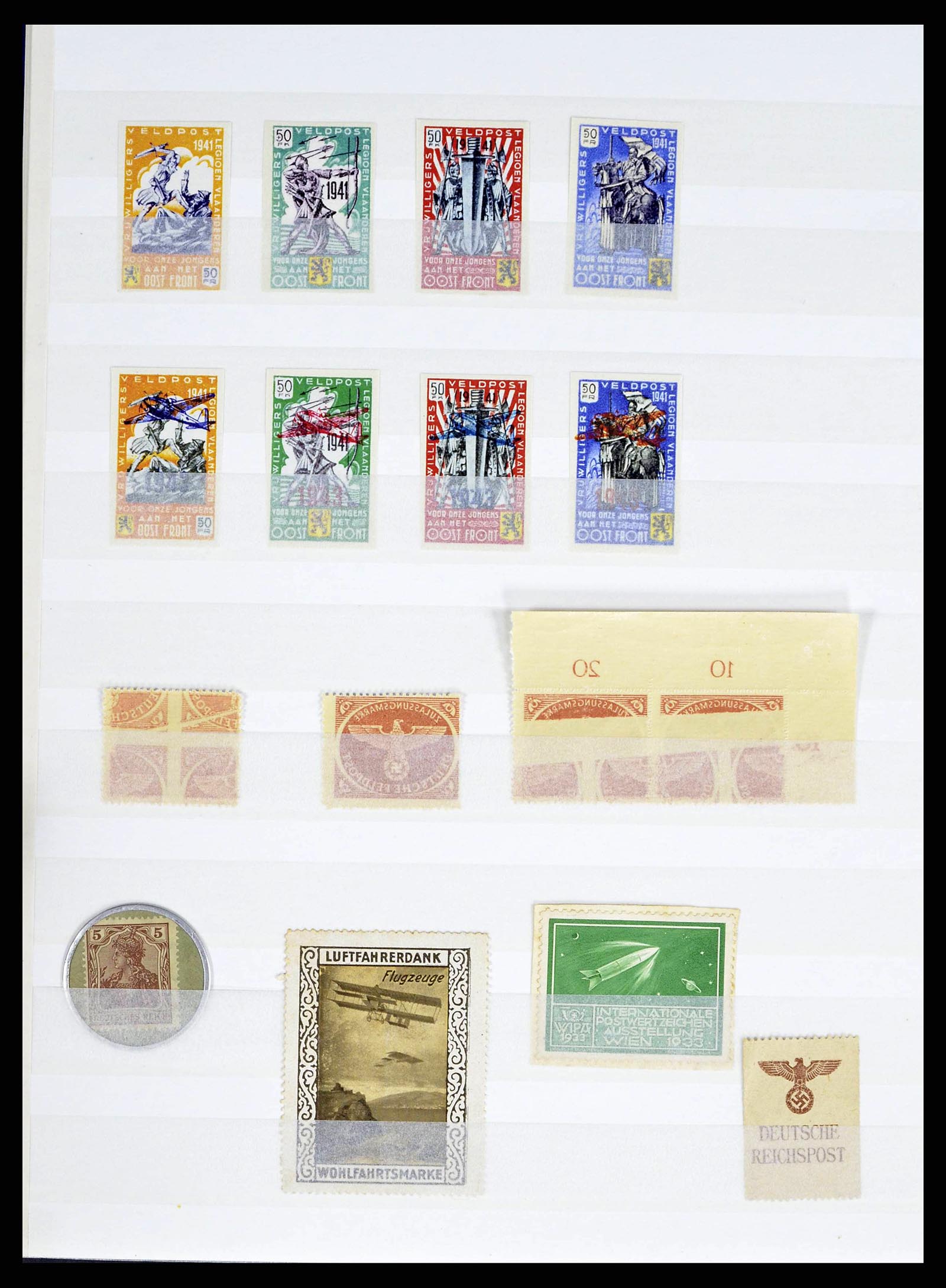 38419 0008 - Stamp collection 38419 German Reich sorting lot 1872-1945.