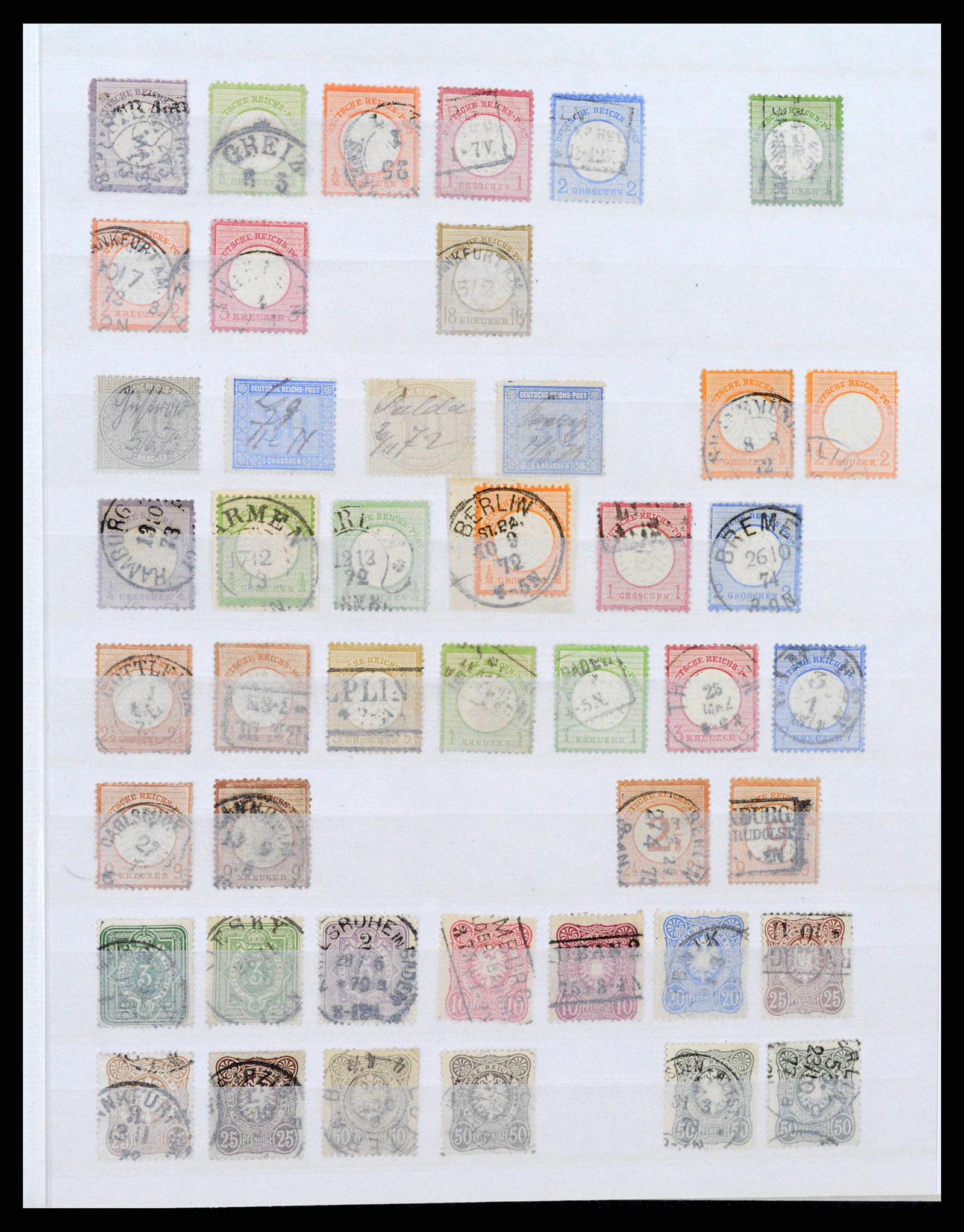 38420 0001 - Stamp collection 38420 German Reich 1872-1945.