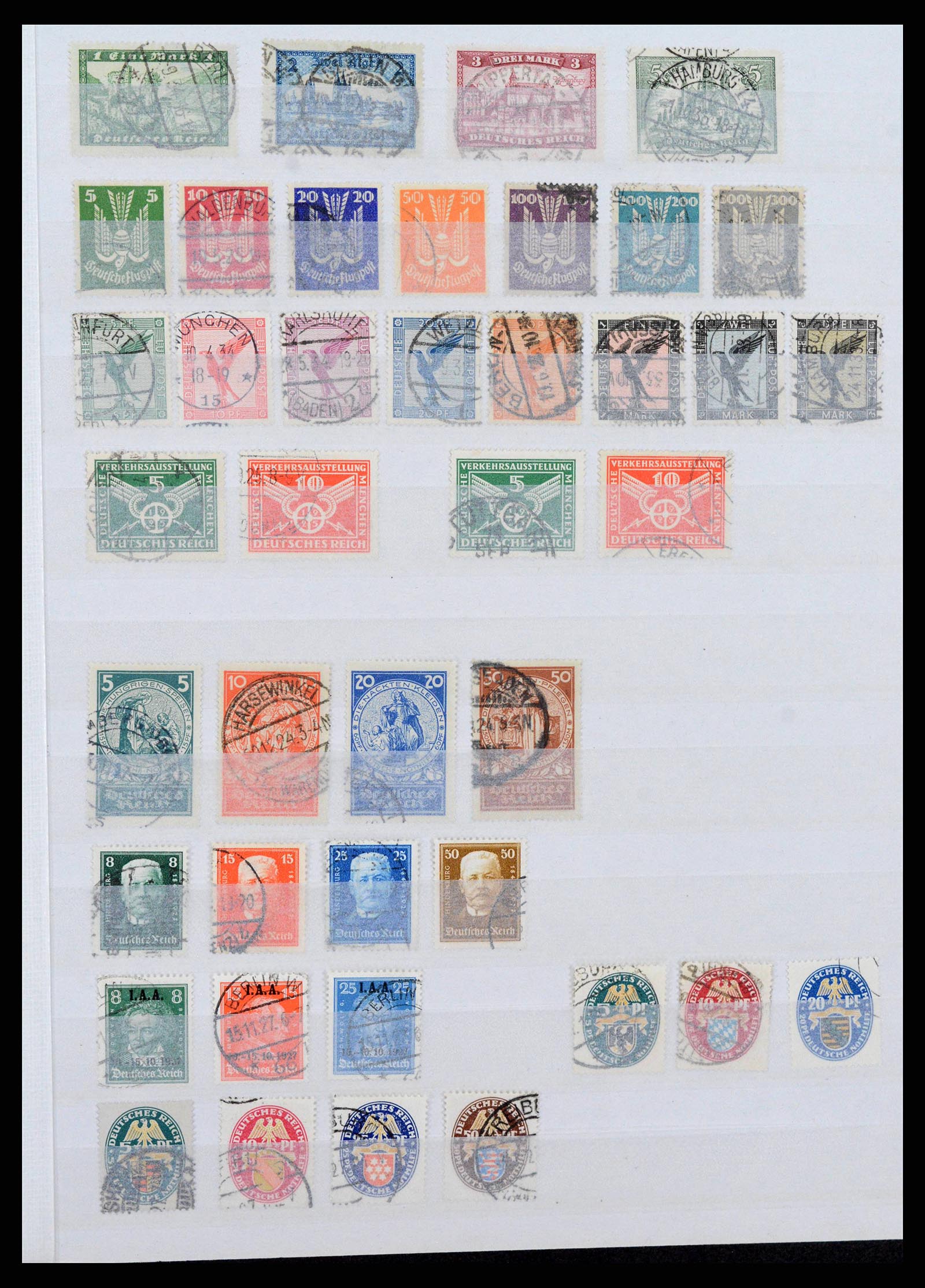 38420 0002 - Stamp collection 38420 German Reich 1872-1945.