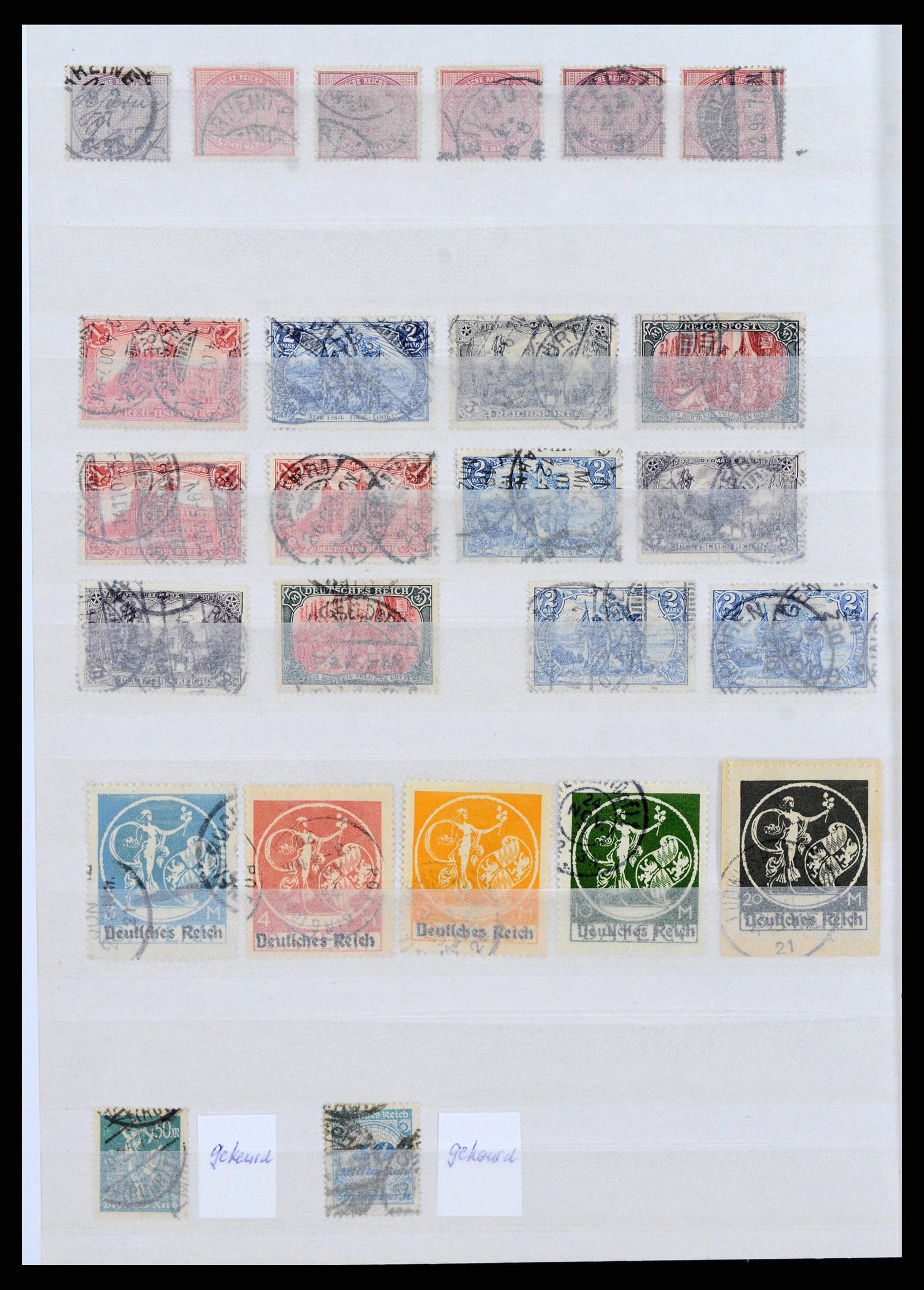 38420 0003 - Stamp collection 38420 German Reich 1872-1945.