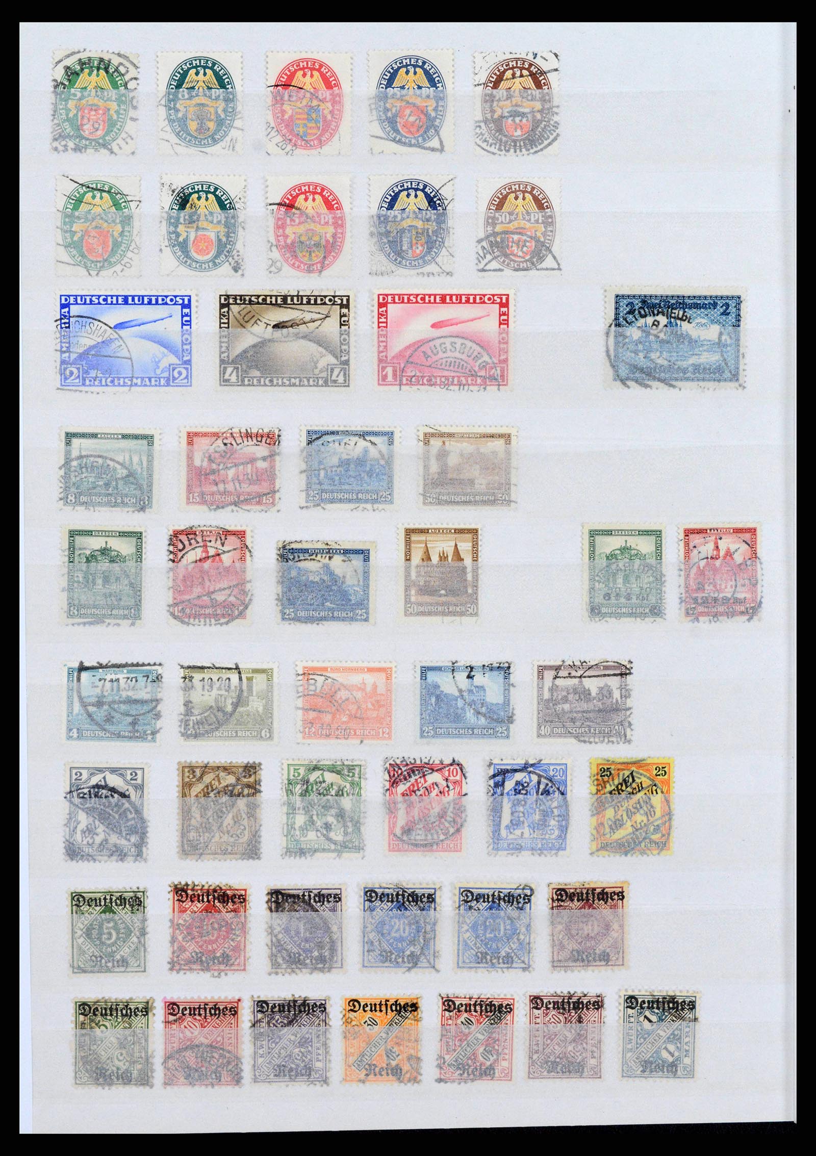 38420 0004 - Stamp collection 38420 German Reich 1872-1945.