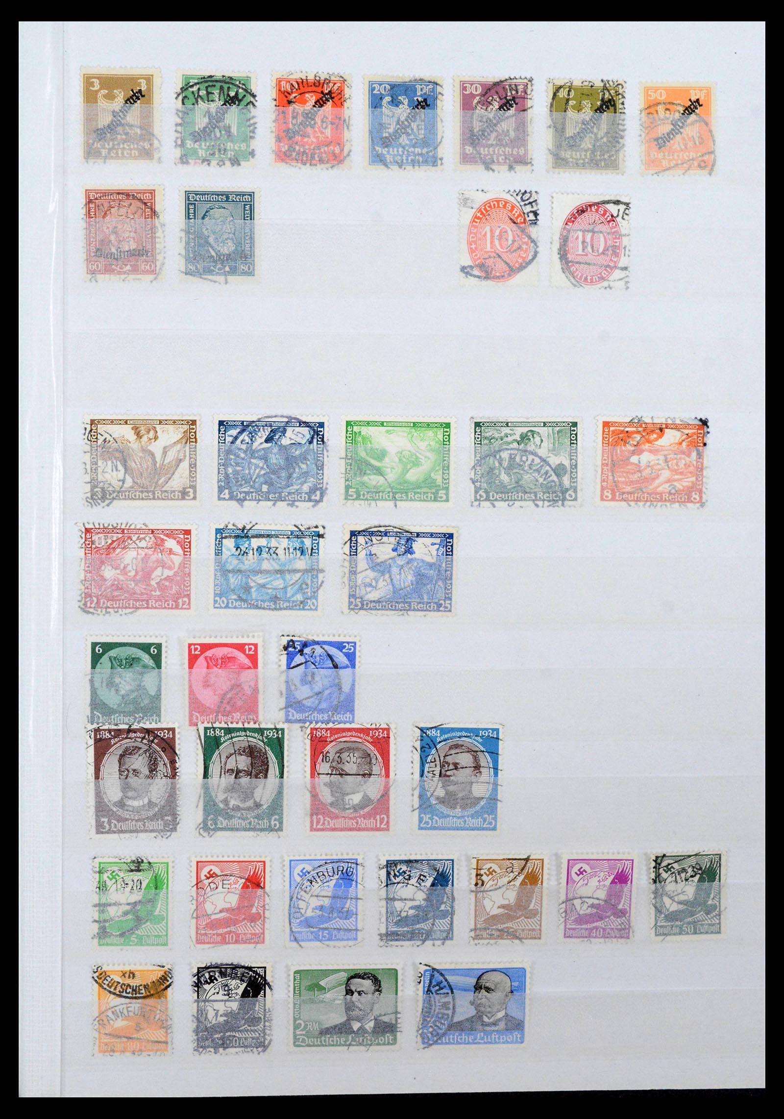 38420 0005 - Stamp collection 38420 German Reich 1872-1945.