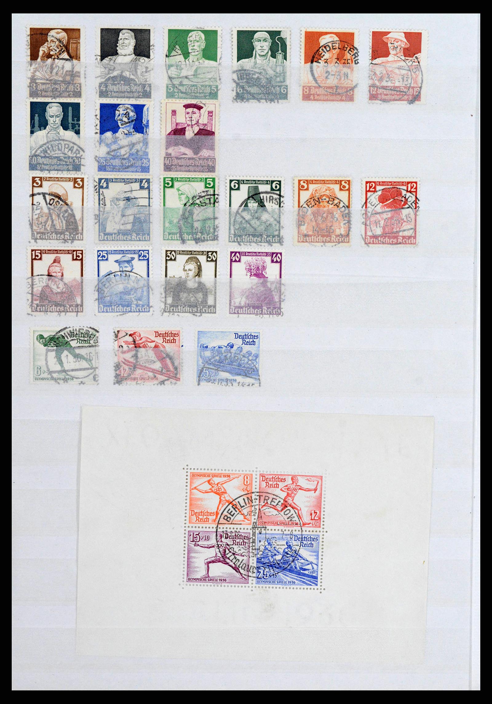 38420 0007 - Stamp collection 38420 German Reich 1872-1945.