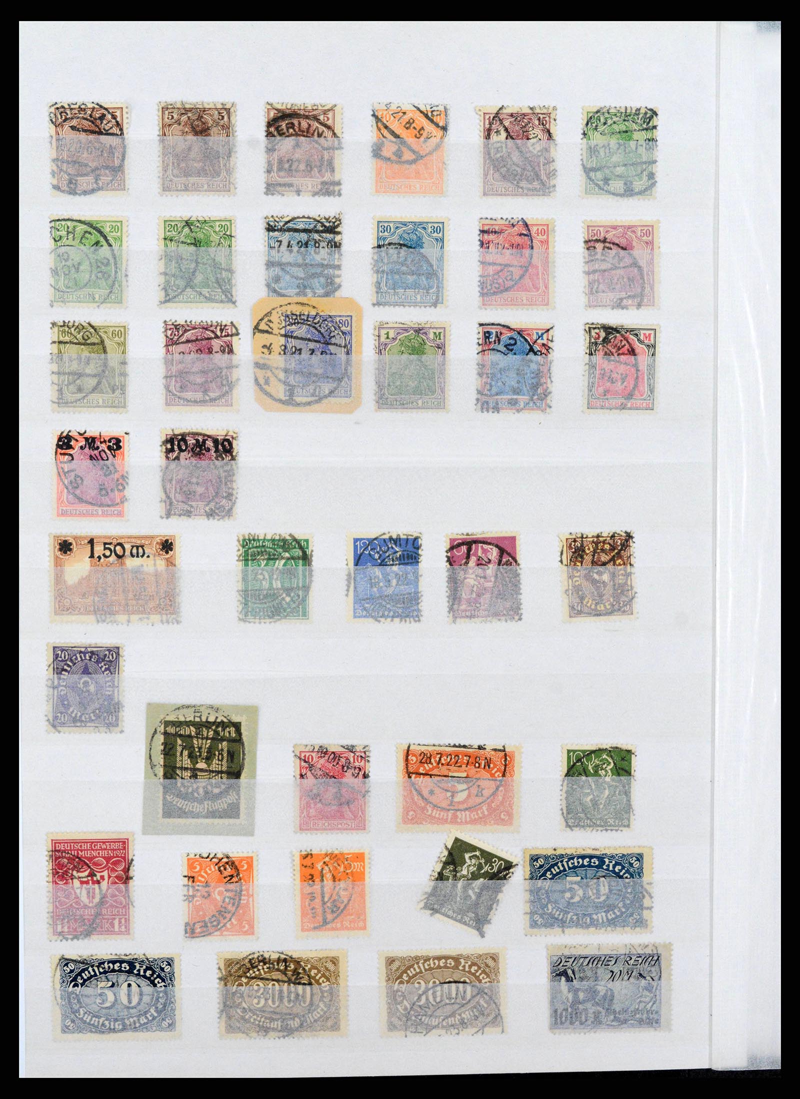 38420 0012 - Stamp collection 38420 German Reich 1872-1945.