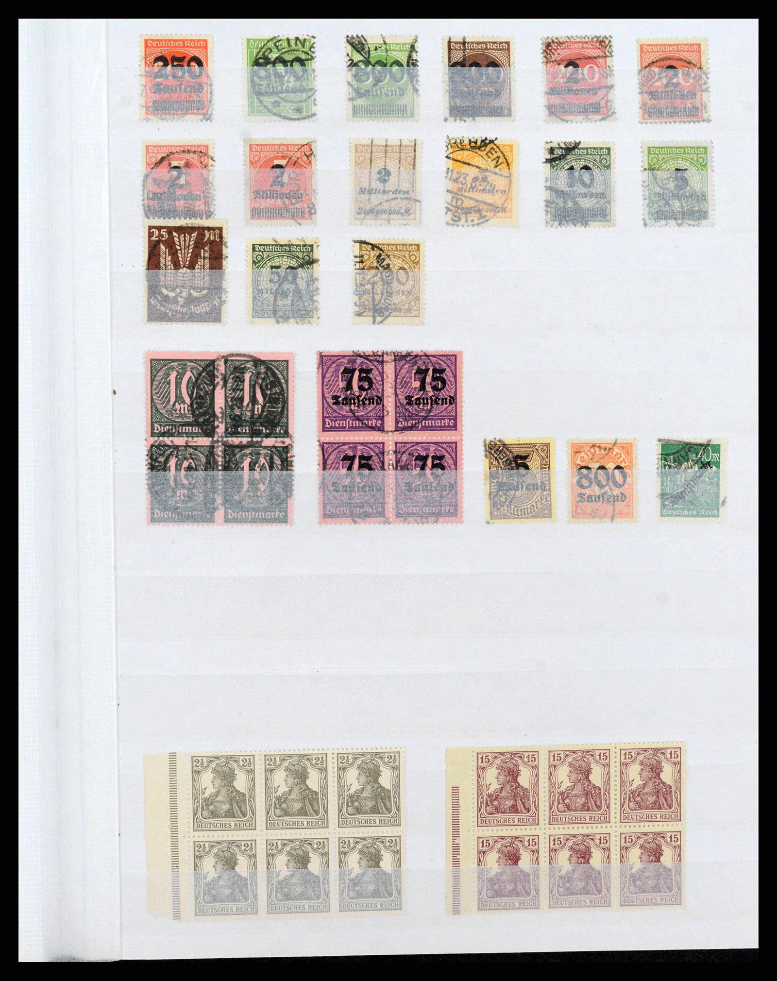 38420 0013 - Stamp collection 38420 German Reich 1872-1945.