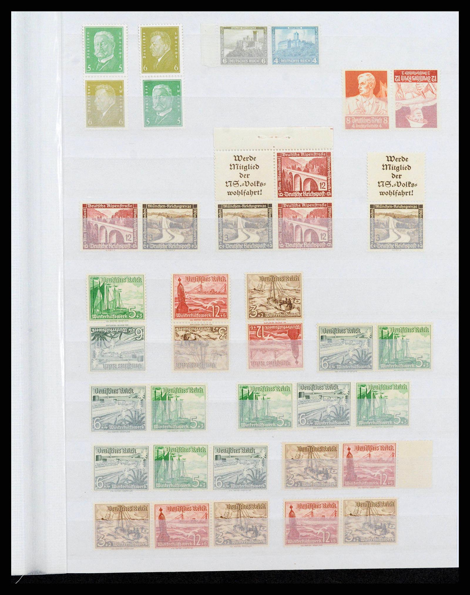 38420 0014 - Stamp collection 38420 German Reich 1872-1945.