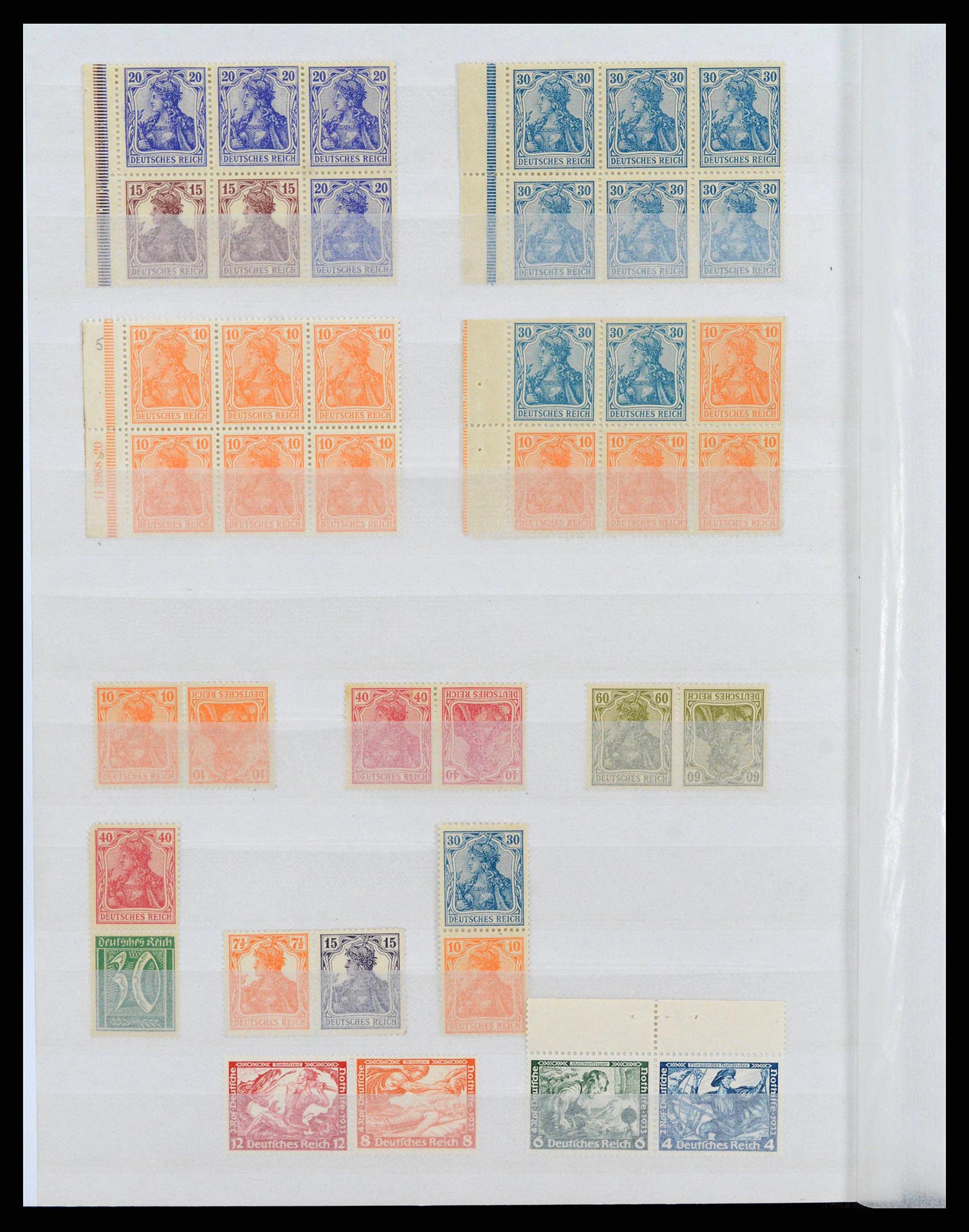 38420 0015 - Stamp collection 38420 German Reich 1872-1945.
