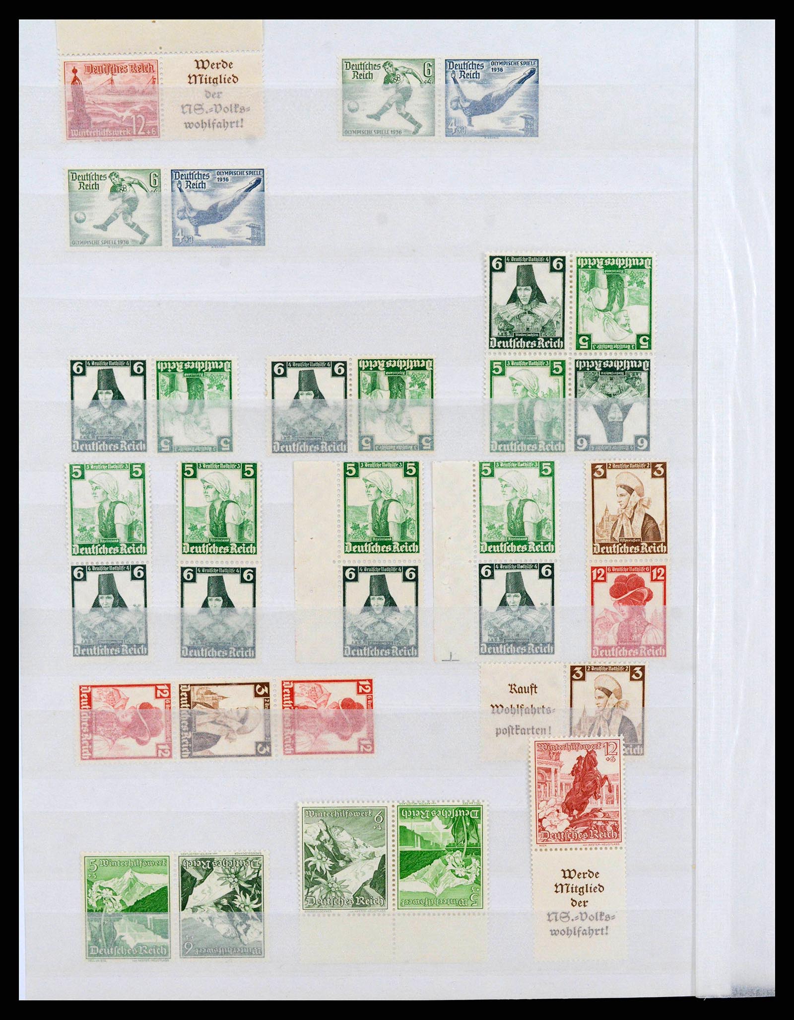 38420 0016 - Stamp collection 38420 German Reich 1872-1945.